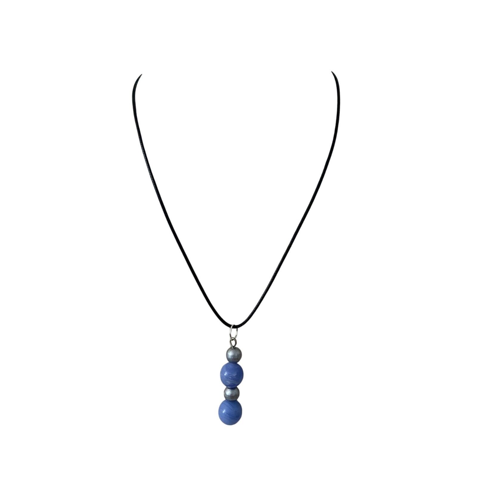 Handmade agate pendant necklace Size ONE SIZE - 1 Thumbnail