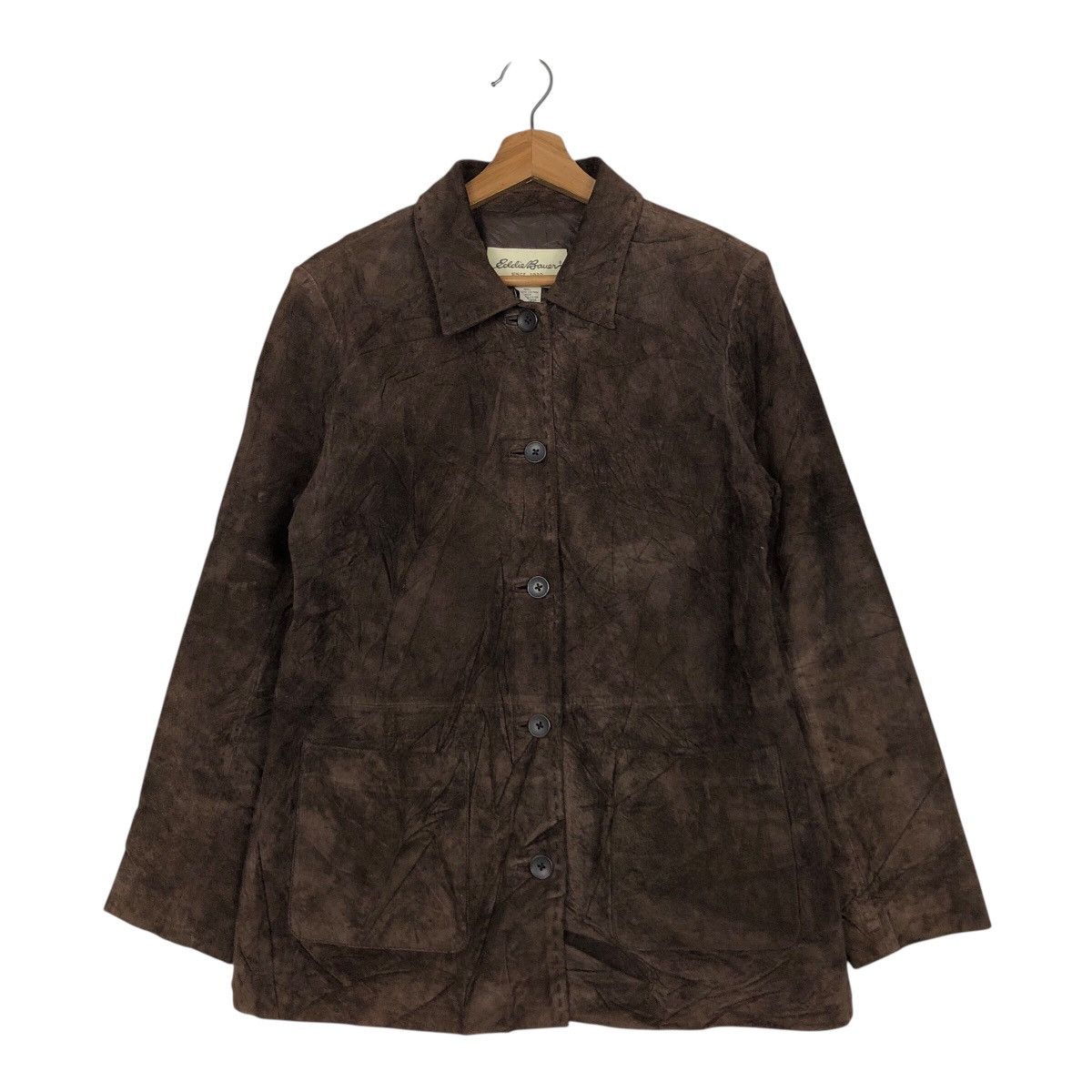 Eddie Bauer 📌Vintage Suede Leather Jacket Eddie Bauer Size US M / EU 48-50 / 2 - 2 Thumbnail