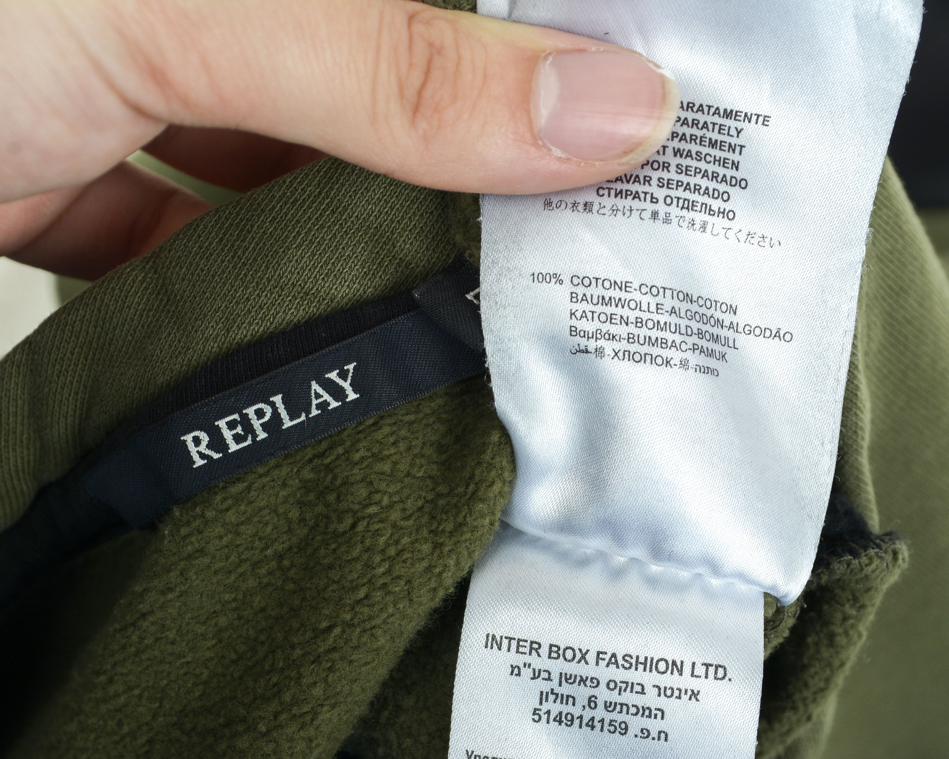 Replay L Jumper Sweatshirt Pullover Crew Neck Cotton Casual Top Size US L / EU 52-54 / 3 - 7 Thumbnail