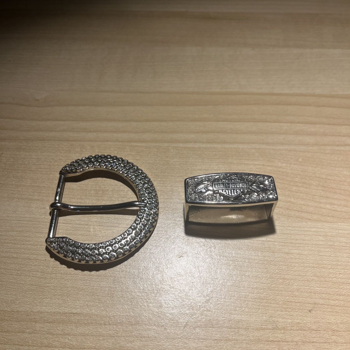 Harley Davidson × Vintage Silver Harley Davidson buckle Size ONE SIZE - 6 Thumbnail