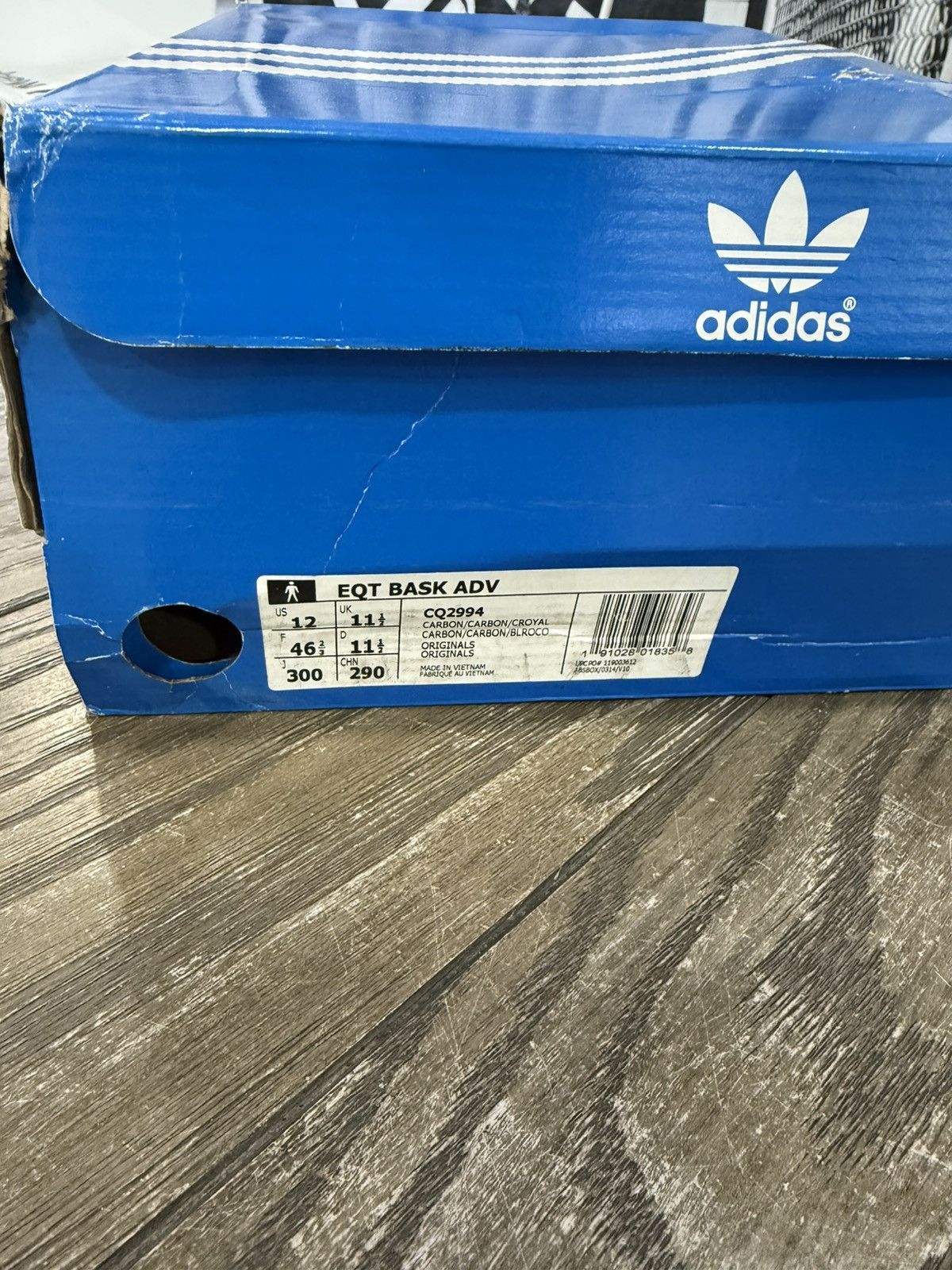 Adidas × Designer ⚡️ Adidas EQT BASK ADV Black CQ2994 New! Size 12 ⚡️ Size US 12 / EU 45 - 9 Thumbnail