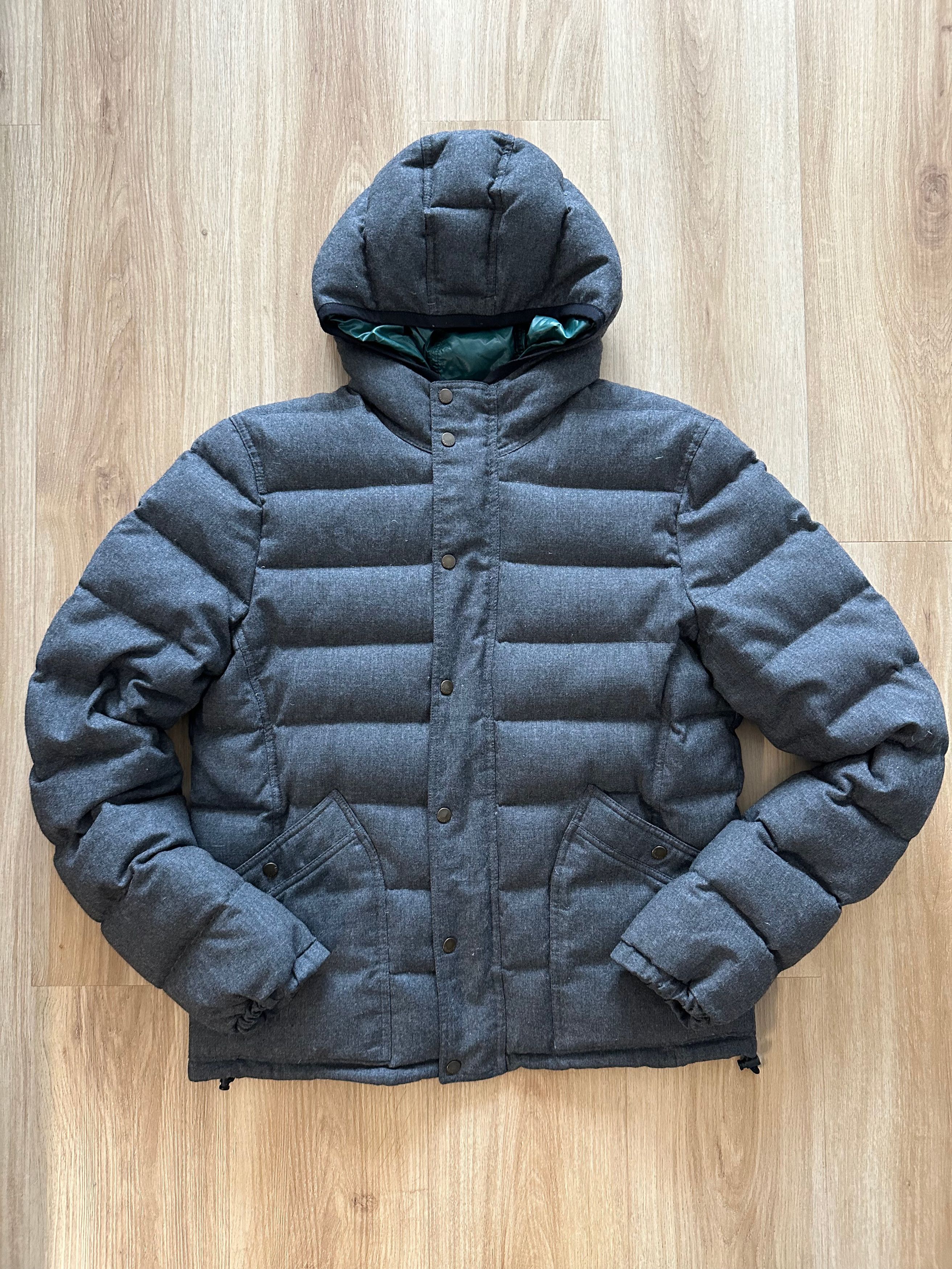 Duvetica DUVETICA Wool & Cashmere Down Puffer padded hooded jacket Size US L / EU 52-54 / 3 - 12 Thumbnail