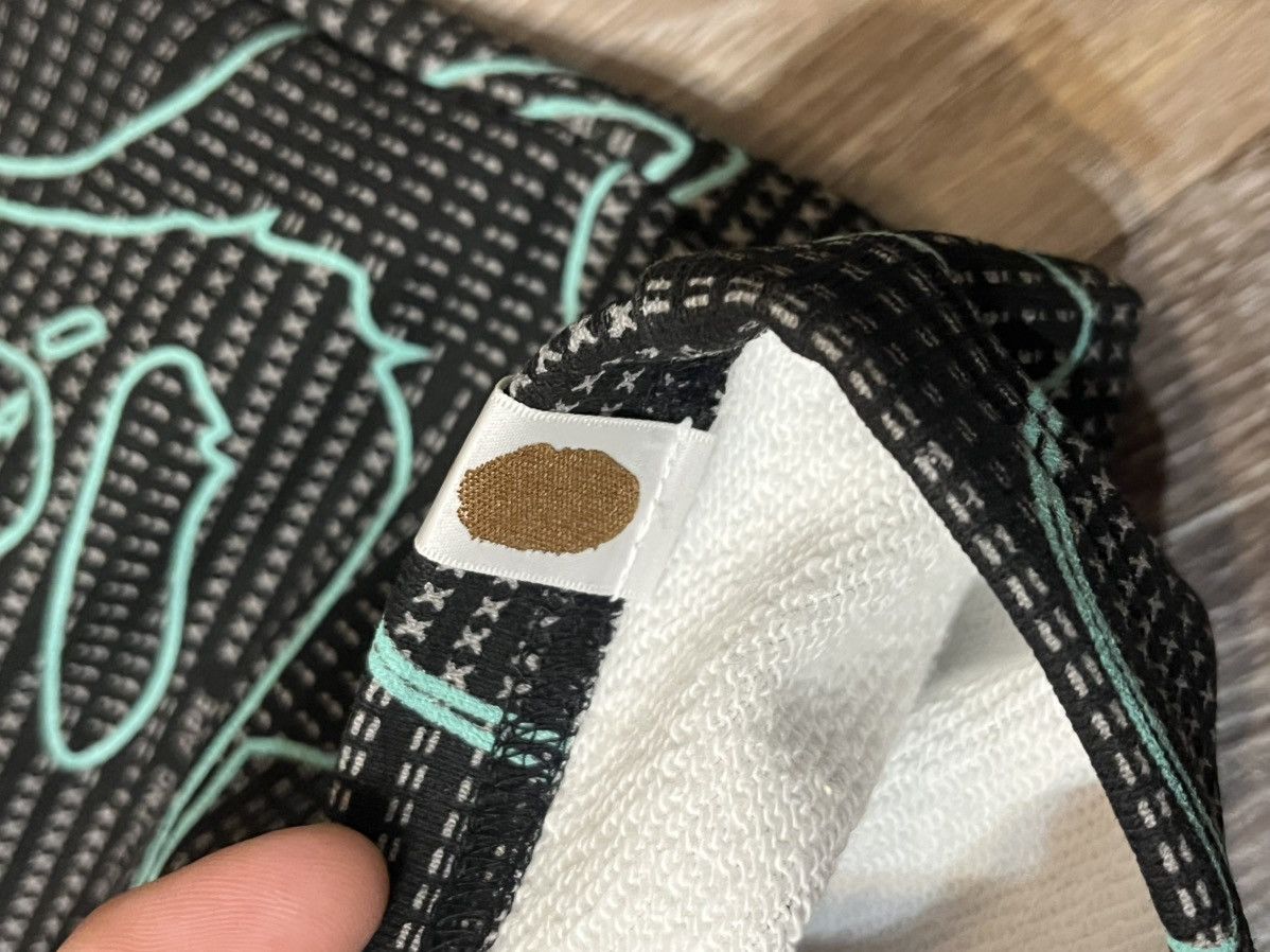 Bape Glow in the Dark Circuit Jogger Shorts With Spellout Logo Size US 34 / EU 50 - 6 Thumbnail