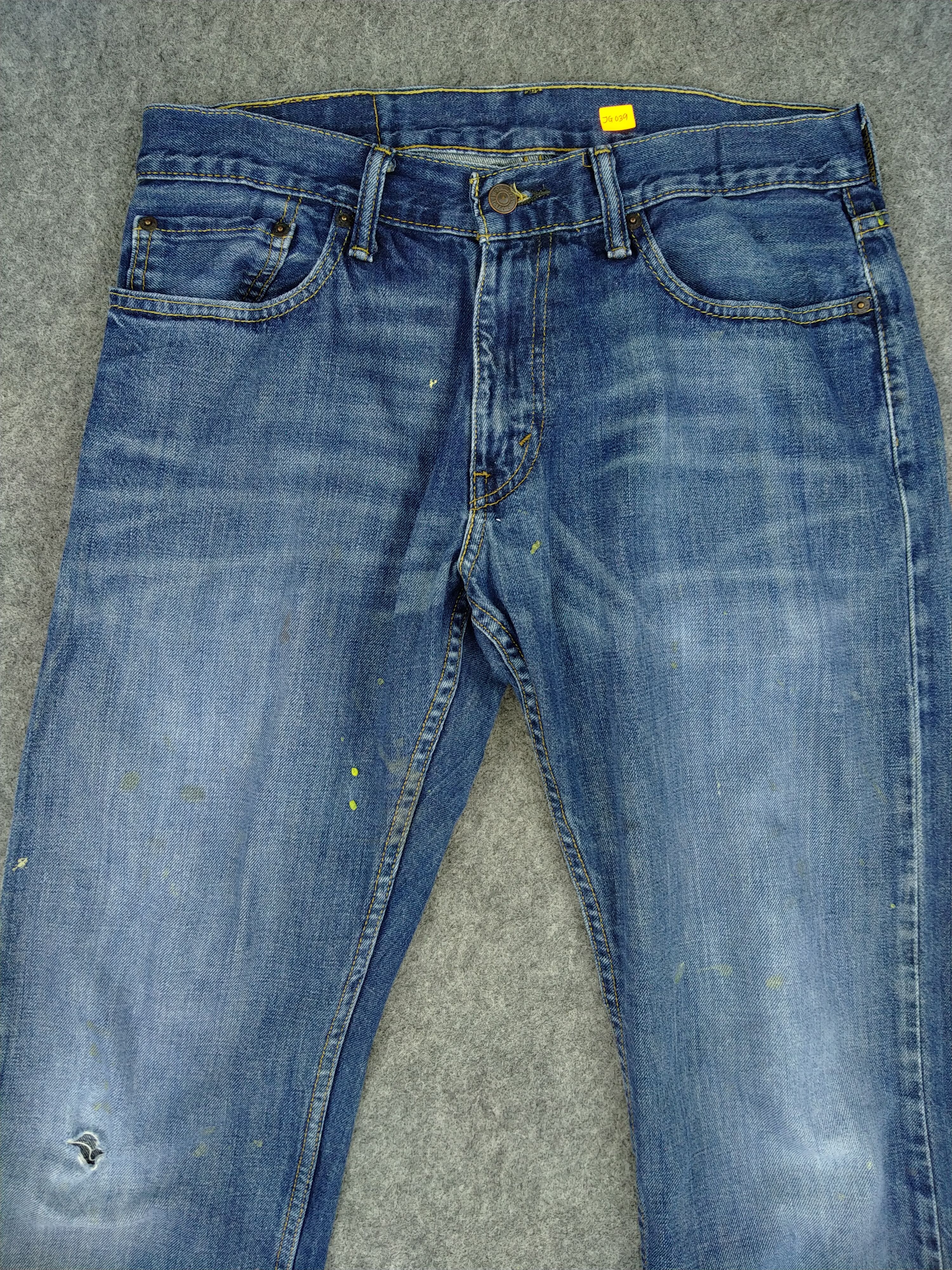 Levi's Blue Vintage Levi's 514 Jeans 32x30 Denim -JG039 Size US 32 / EU 48 - 3 Thumbnail