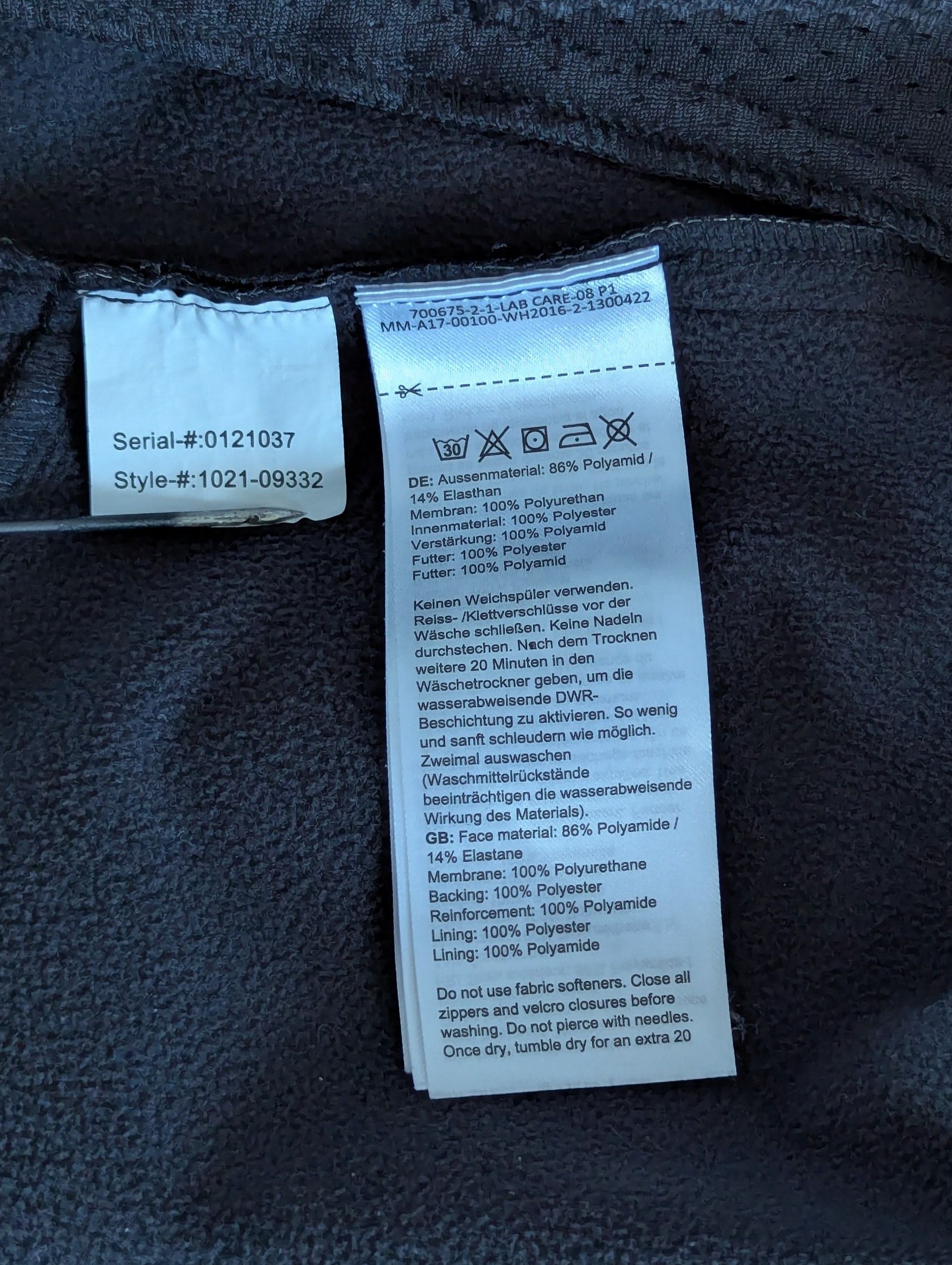 Mammut MAMMUT SOFtech Ski Pants Size M Snow Sportswear Snowboard Size 32" / US 10 / IT 46 - 16 Thumbnail