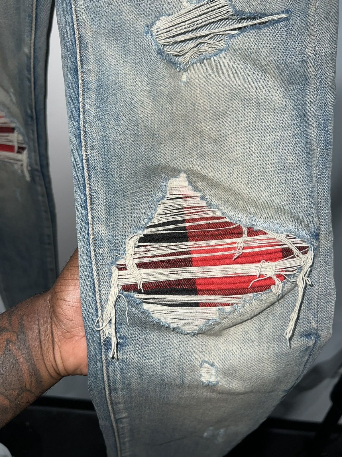 Amiri Amiri MX1 Plaid Size US 30 / EU 46 - 3 Thumbnail