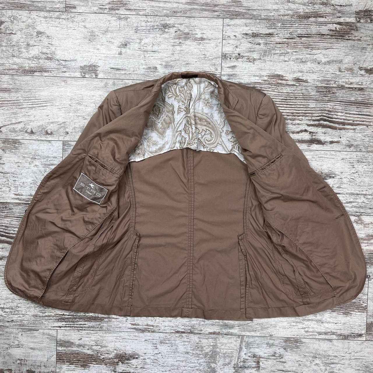 Etro Etro Blazer Mans Size 52 Cotton Stretch Jacket Size 52R - 3 Thumbnail