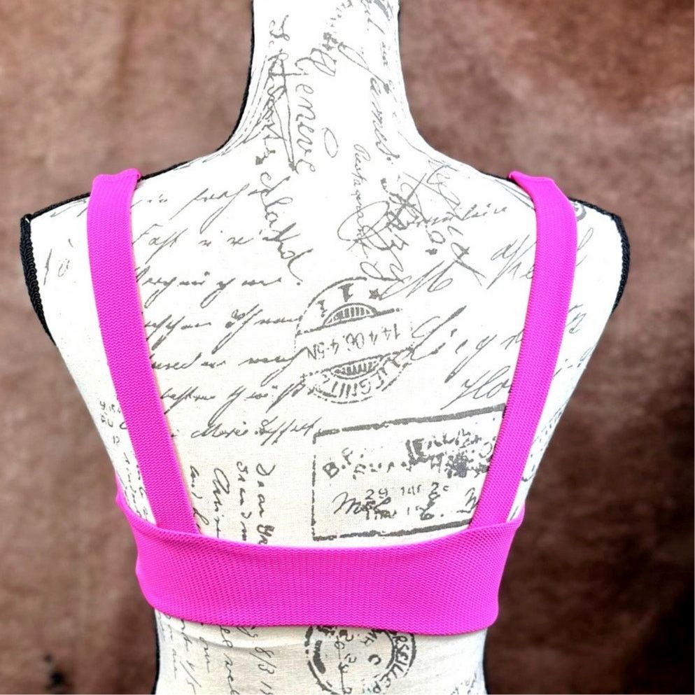Other Knot Twist Andie Swim The Portofino Bikini Top Neon Pink XS Size XS / US 0-2 / IT 36-38 - 10 Thumbnail