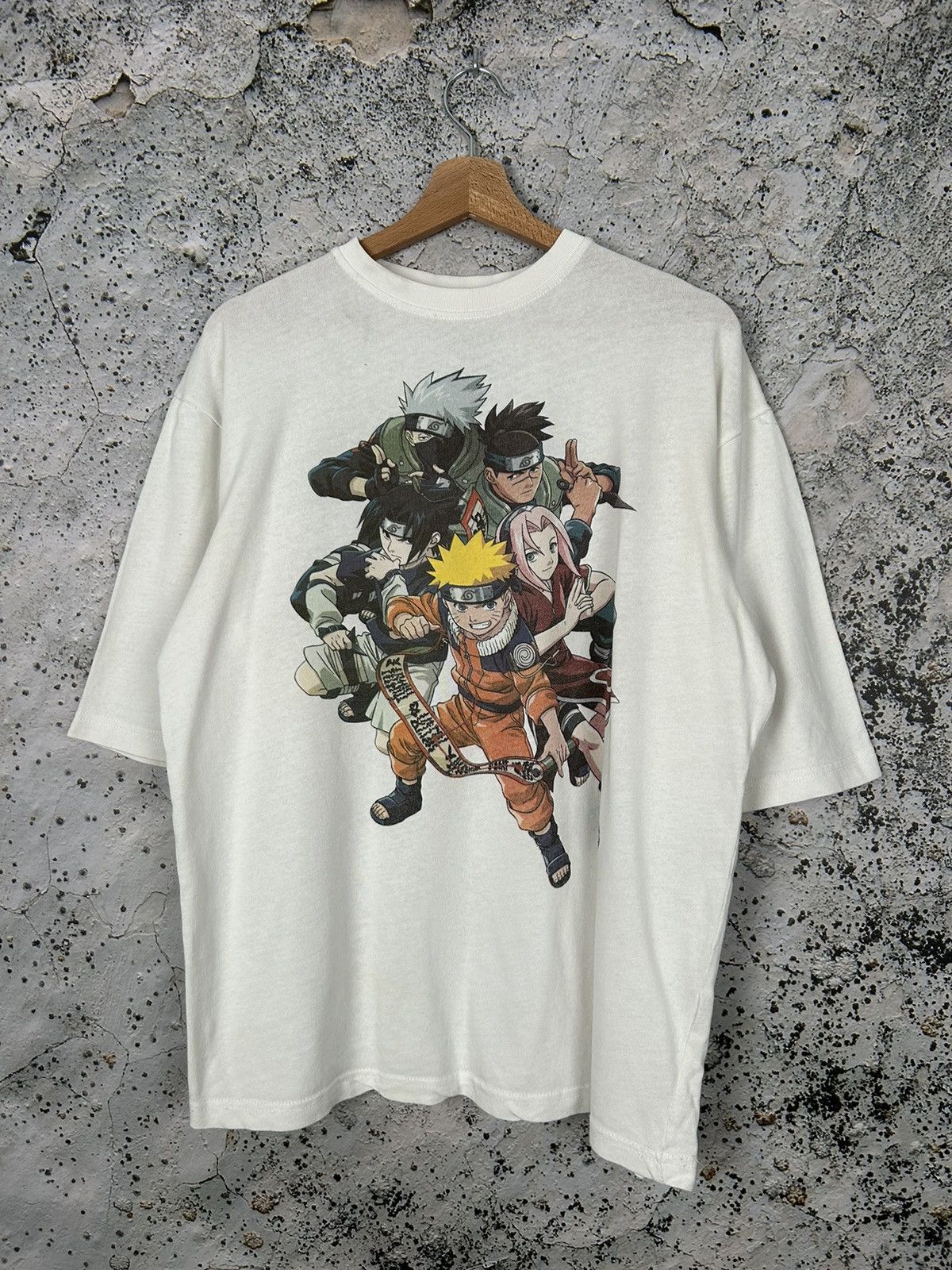 Naruto Anime Graphic Tee Japanese Vintage Hype Rare