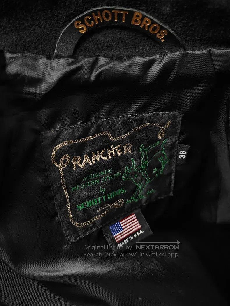 Schott Schott Motorcycle Motorcycle Rider American Vintage Short Size US M / EU 48-50 / 2 - 9 Thumbnail