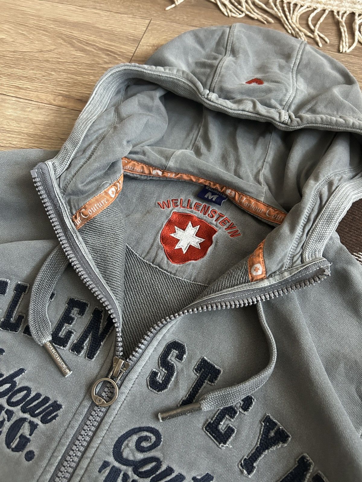 Vintage × Wellensteyn Wellensteyn Harbour Couture Big logo zip-hoodies y2k Size US M / EU 48-50 / 2 - 4 Thumbnail