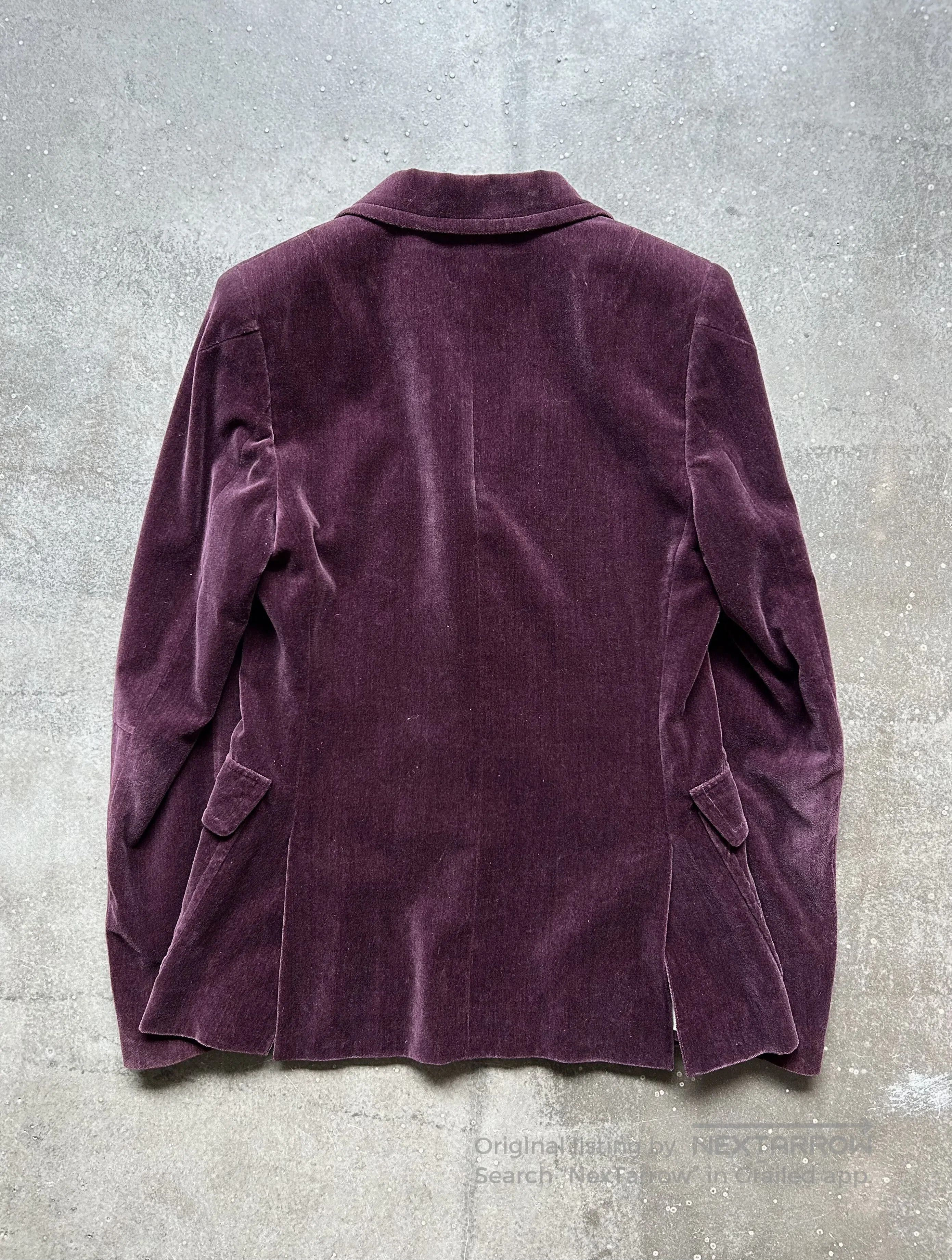 Japanese Brand burgundy notch lapel suit set. Size US M / EU 48-50 / 2 - 3 Thumbnail