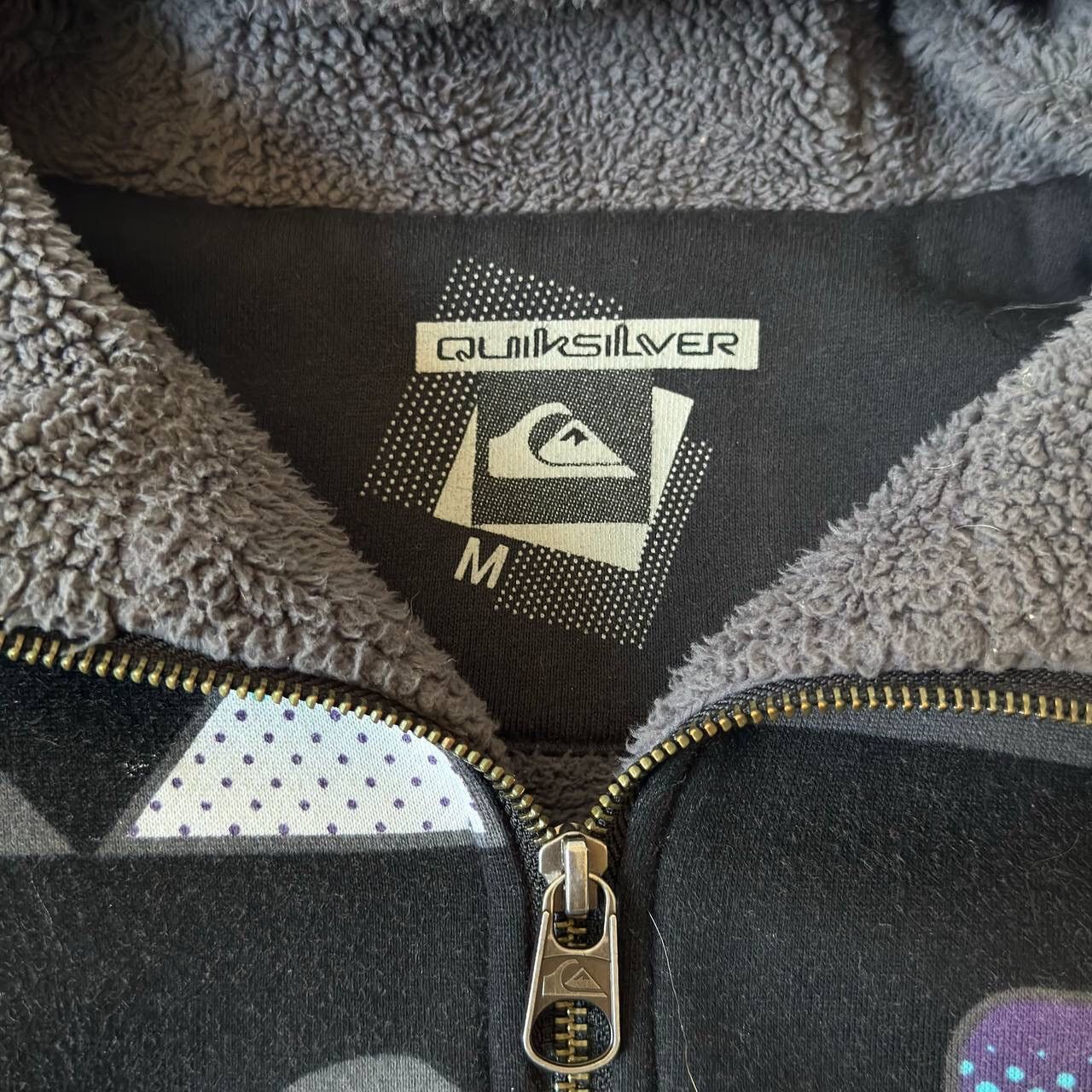 Quicksilver Quiksilver Vintage Faux Fur Sherpa Jacket Size US M / EU 48-50 / 2 - 9 Thumbnail