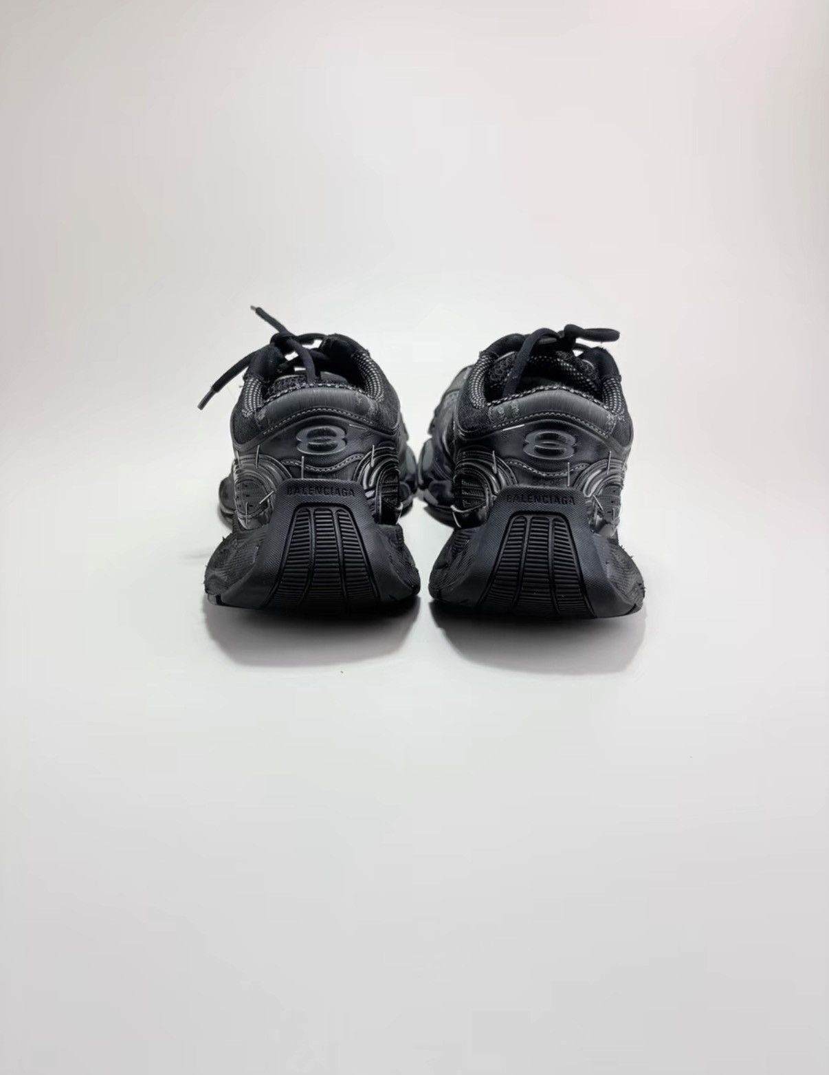 Balenciaga BALENCIAGA Stapler Black Dad Sneakers K1 Size US 9.5 / EU 42-43 - 3 Thumbnail