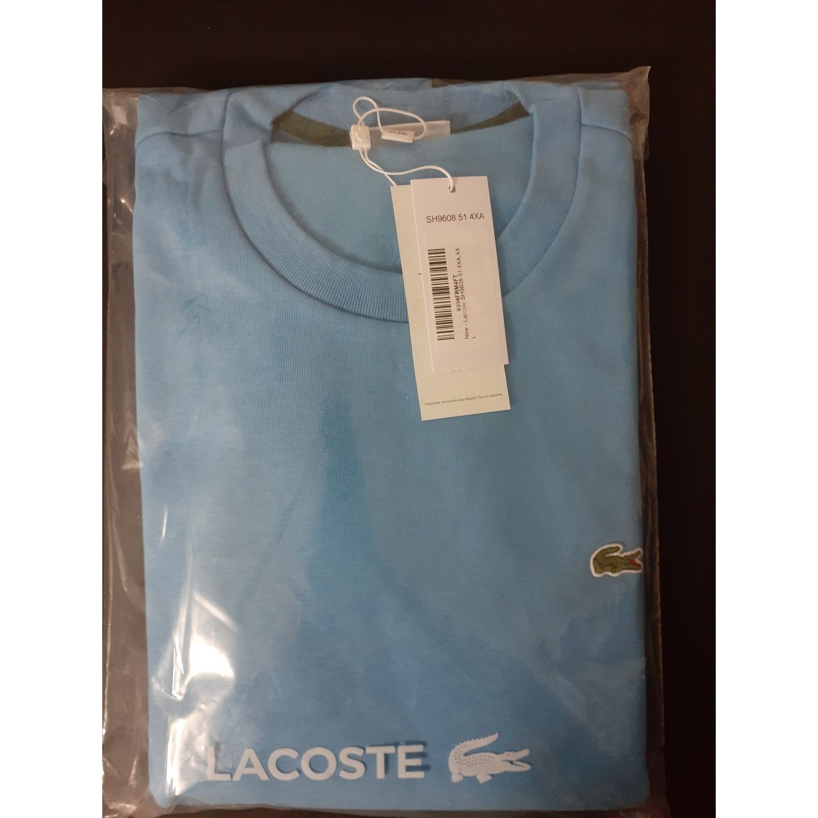 Lacoste Lacoste Men's Organic Brushed Cotton Sweatshirt 2XL Size US XXL / EU 58 / 5 - 2 Thumbnail