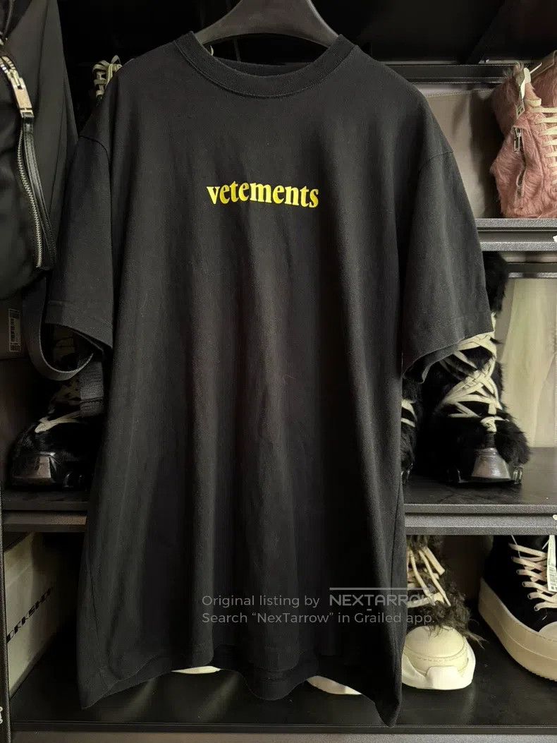 Vetements Vetements Logo Short Sleeve Size US XS / EU 42 / 0 - 1 Thumbnail