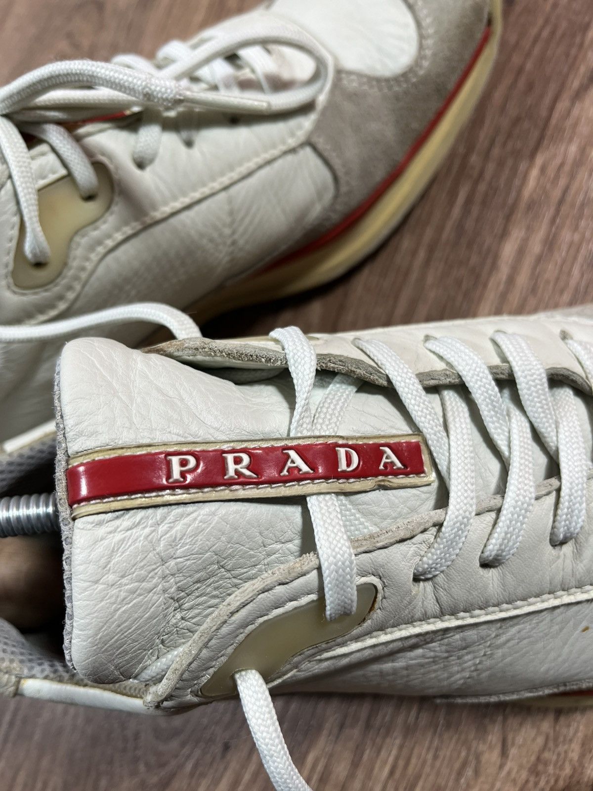 Prada Vintage Prada Sneakers Size US 7 / IT 37 - 19 Thumbnail