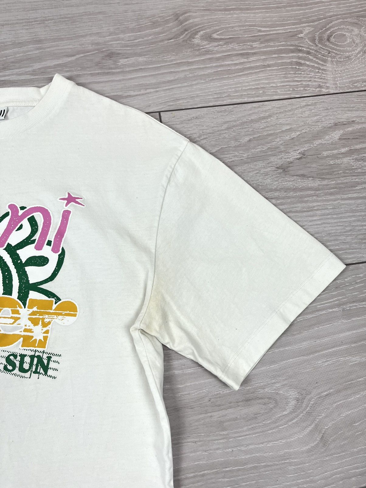 Ganni Ganni Future Heavy Cotton White T Shirt Size M / US 6-8 / IT 42-44 - 7 Thumbnail