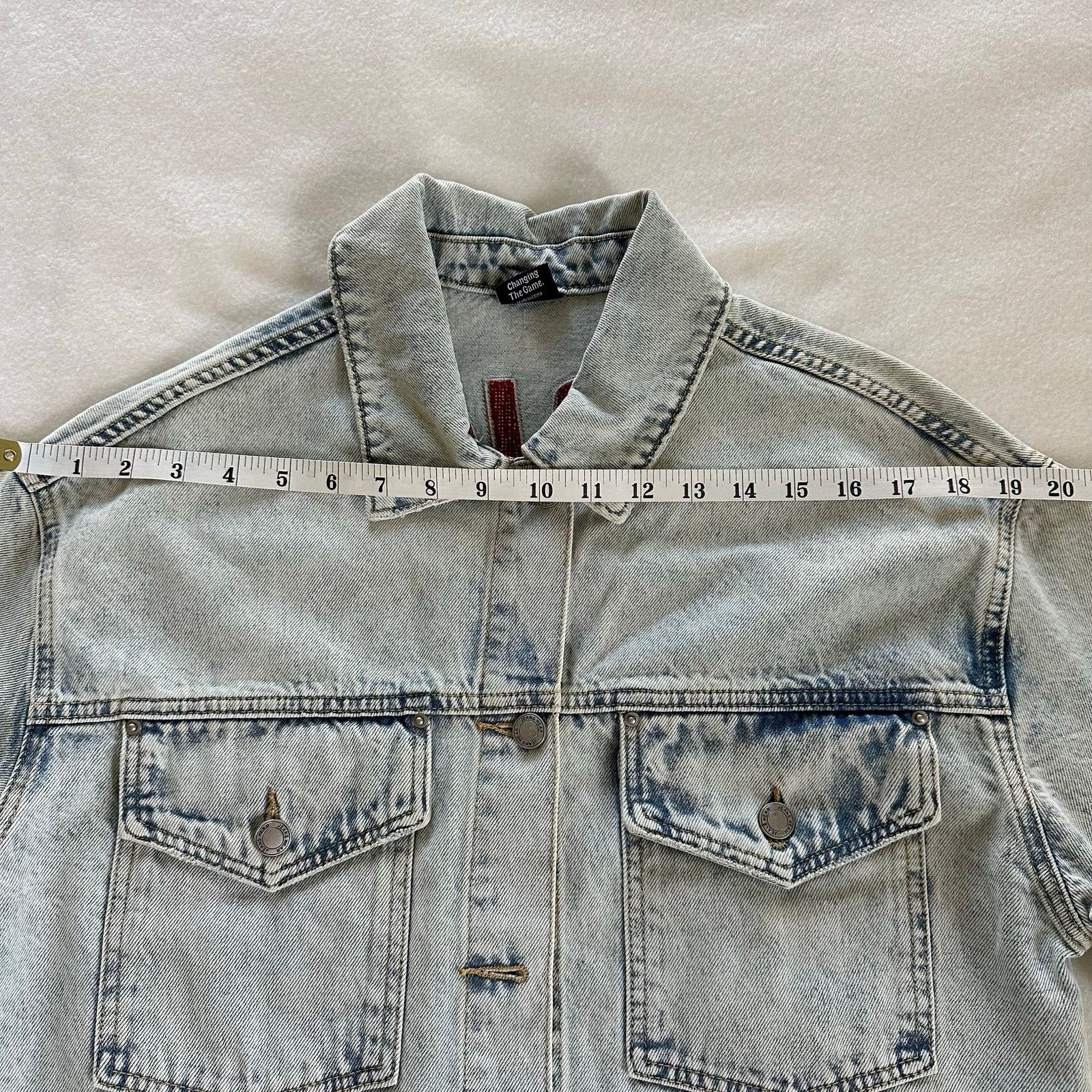 Other Hype & Vice Denim USC Trojans College Jacket Relaxed Size S Size S / US 4 / IT 40 - 6 Thumbnail