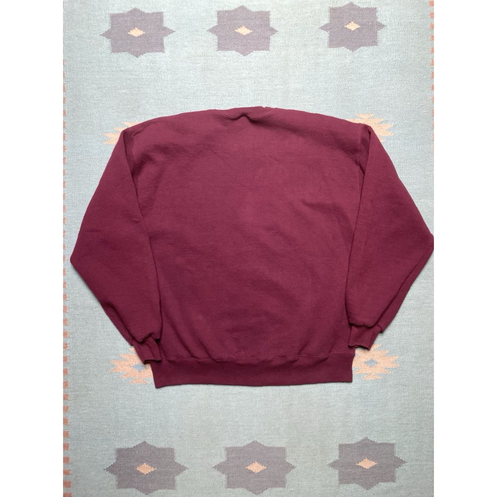 Russell Athletic VINTAGE Russell Athletic Crewneck Sweatshirt Men XL 90s Maroon Red Pullover Shirt Mens Size US XL / EU 56 / 4 - 6 Thumbnail