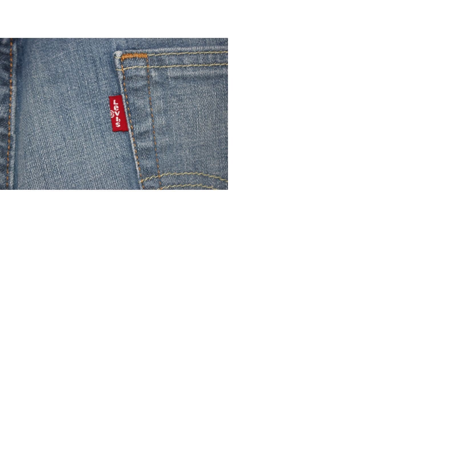 Levi's Levi's Jeans Mens 29 Blue Men 29x30 Straight Fit Stretch Medium Wash Size US 29 - 9 Thumbnail