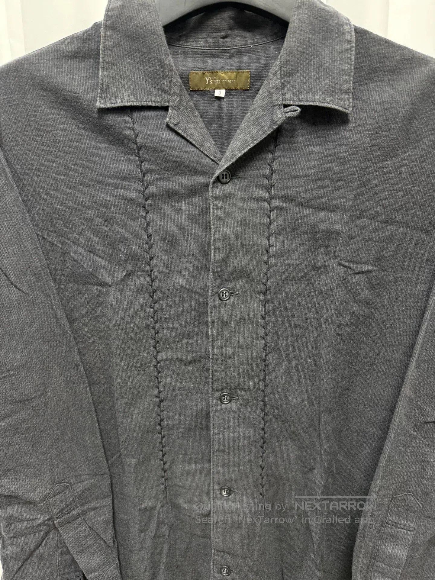 Yohji Yamamoto Y's for Men Woven Shirt. Size US M / EU 48-50 / 2 - 2 Thumbnail