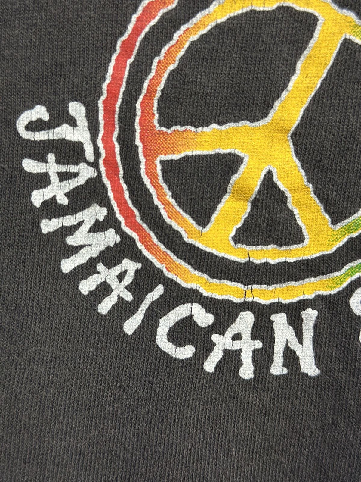 Vintage Vintage Jamaican Style Faded Tee Size US XL / EU 56 / 4 - 4 Thumbnail