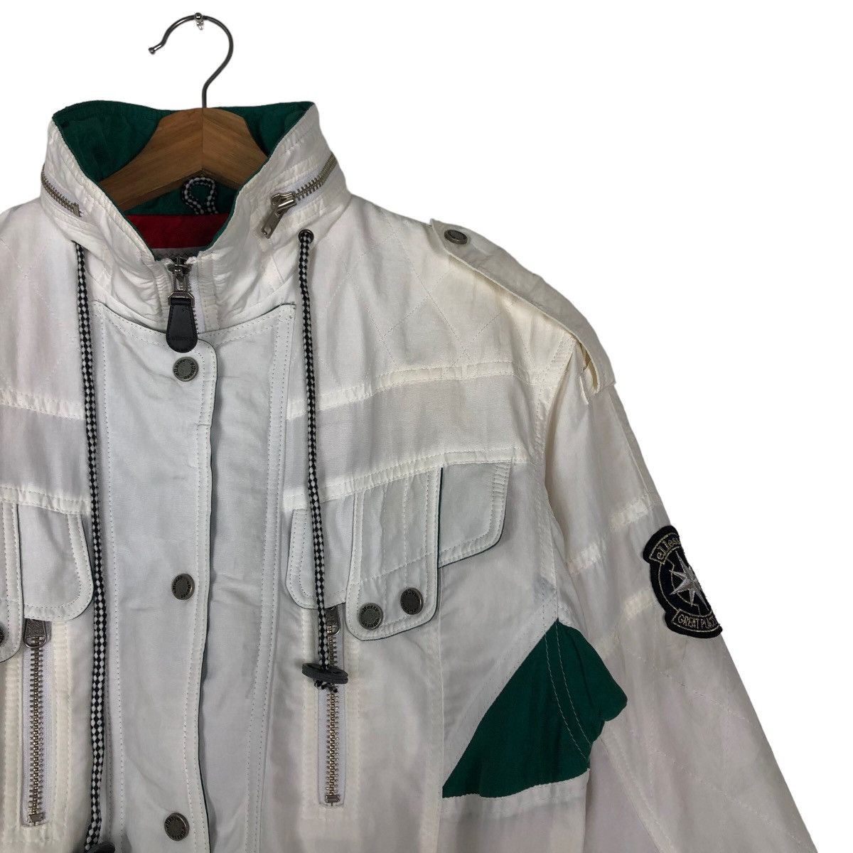 Japanese Brand 🔥Vintage Bomber Jacket Ski Wear Ellesse By Goldwin Japan Size US M / EU 48-50 / 2 - 9 Thumbnail