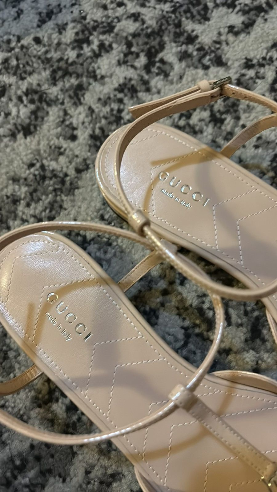 Gucci Gucci Double G patent-finish T-Strap ballerinas Ballet Flat Size US 9 / IT 39 - 8 Thumbnail