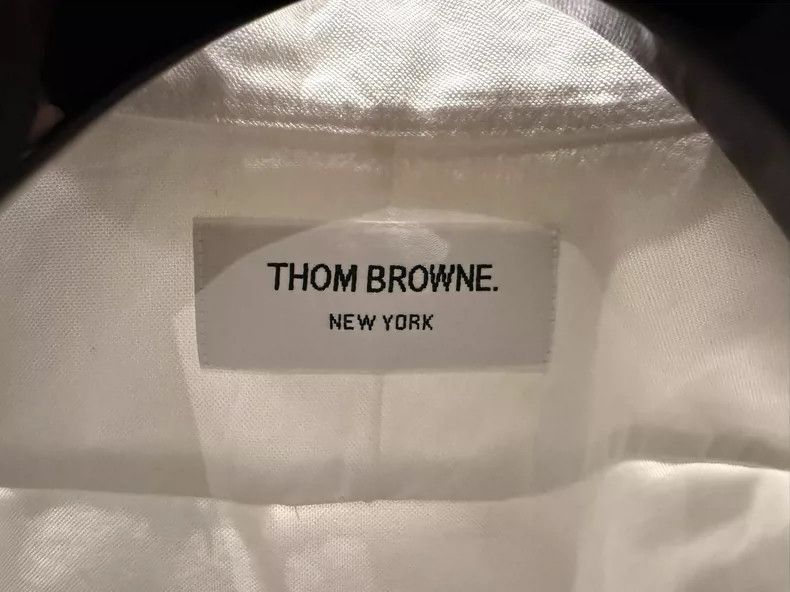 Thom Browne Thom browne Classic three-color standard shirt 2504-Nextarr Size US L / EU 52-54 / 3 - 3 Thumbnail