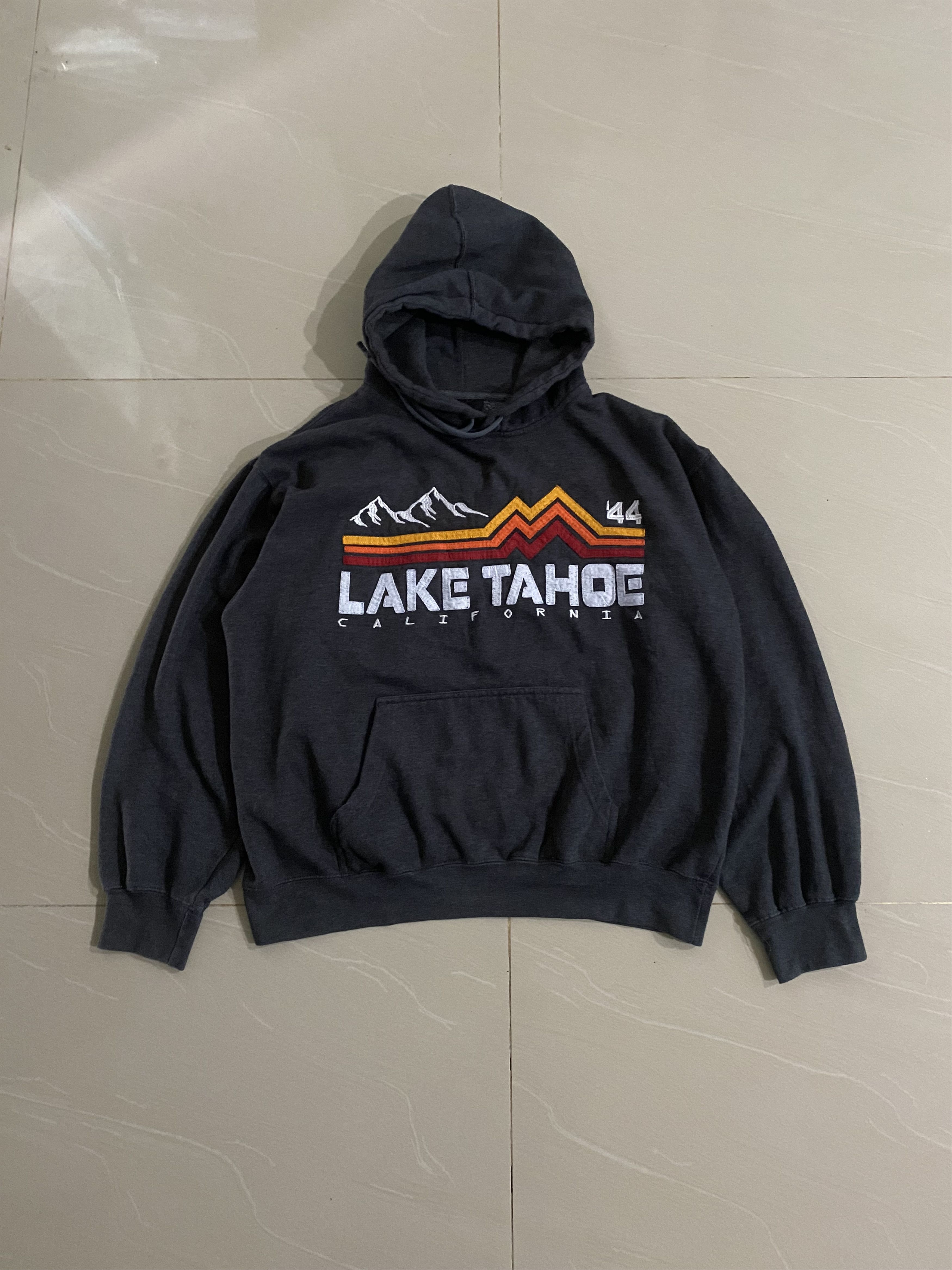 California Republic Vintage Lake Tahoe California Hoodie Size US L / EU 52-54 / 3 - 1 Thumbnail