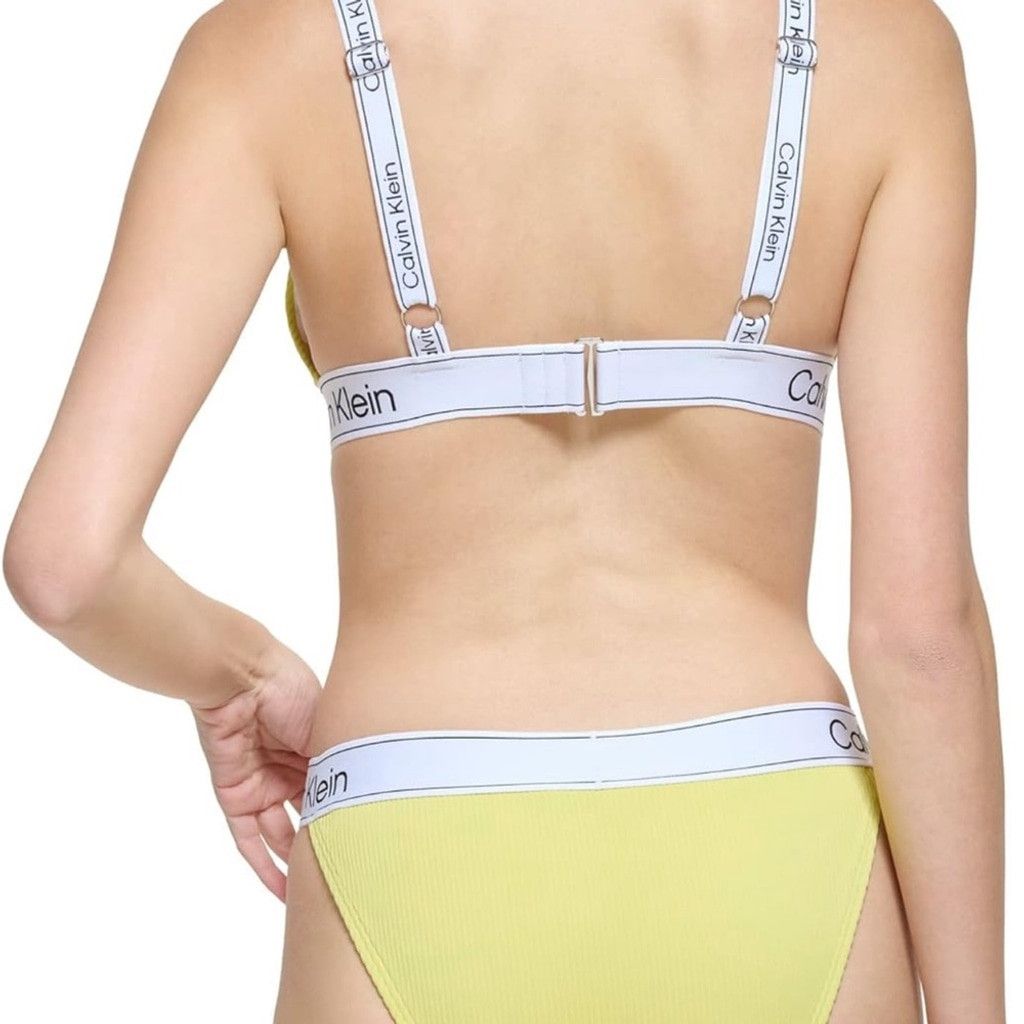 Calvin Klein Calvin Klein Silky Rib Fabric Bikini Bottom SZ L Size ONE SIZE - 10 Thumbnail