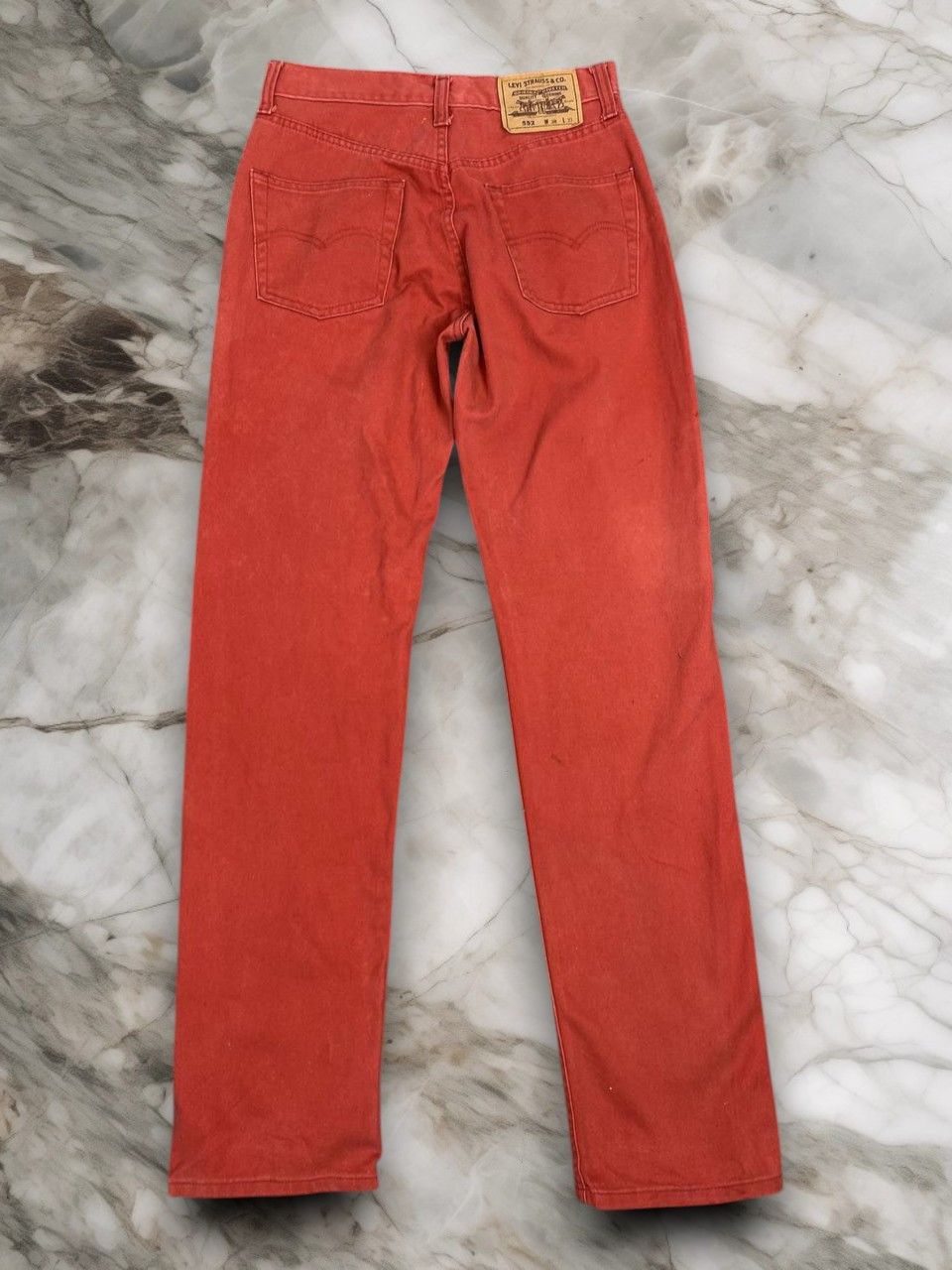 Levi's levis 552 red brick denim nice design Size US 28 / EU 44 - 2 Thumbnail