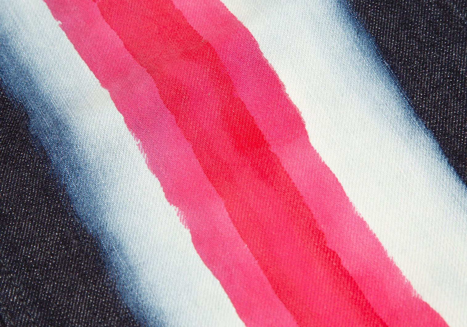 Issey Miyake Line Paint Denim Pants in Indigo and White Pink Size US 36 / EU 52 - 8 Thumbnail