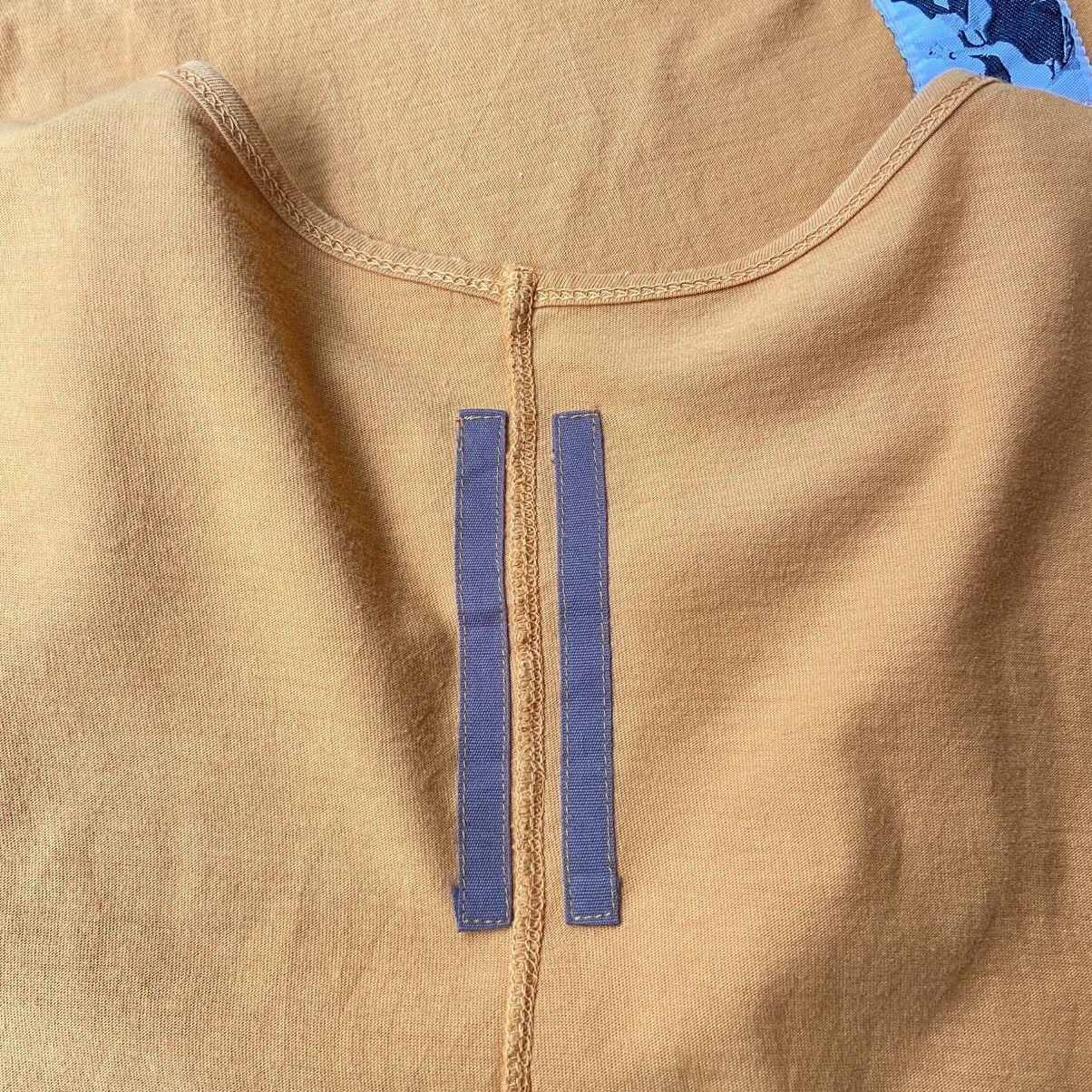 Rick Owens Drkshdw Rick Owens drkshdw mustard tee Size US M / EU 48-50 / 2 - 14 Thumbnail