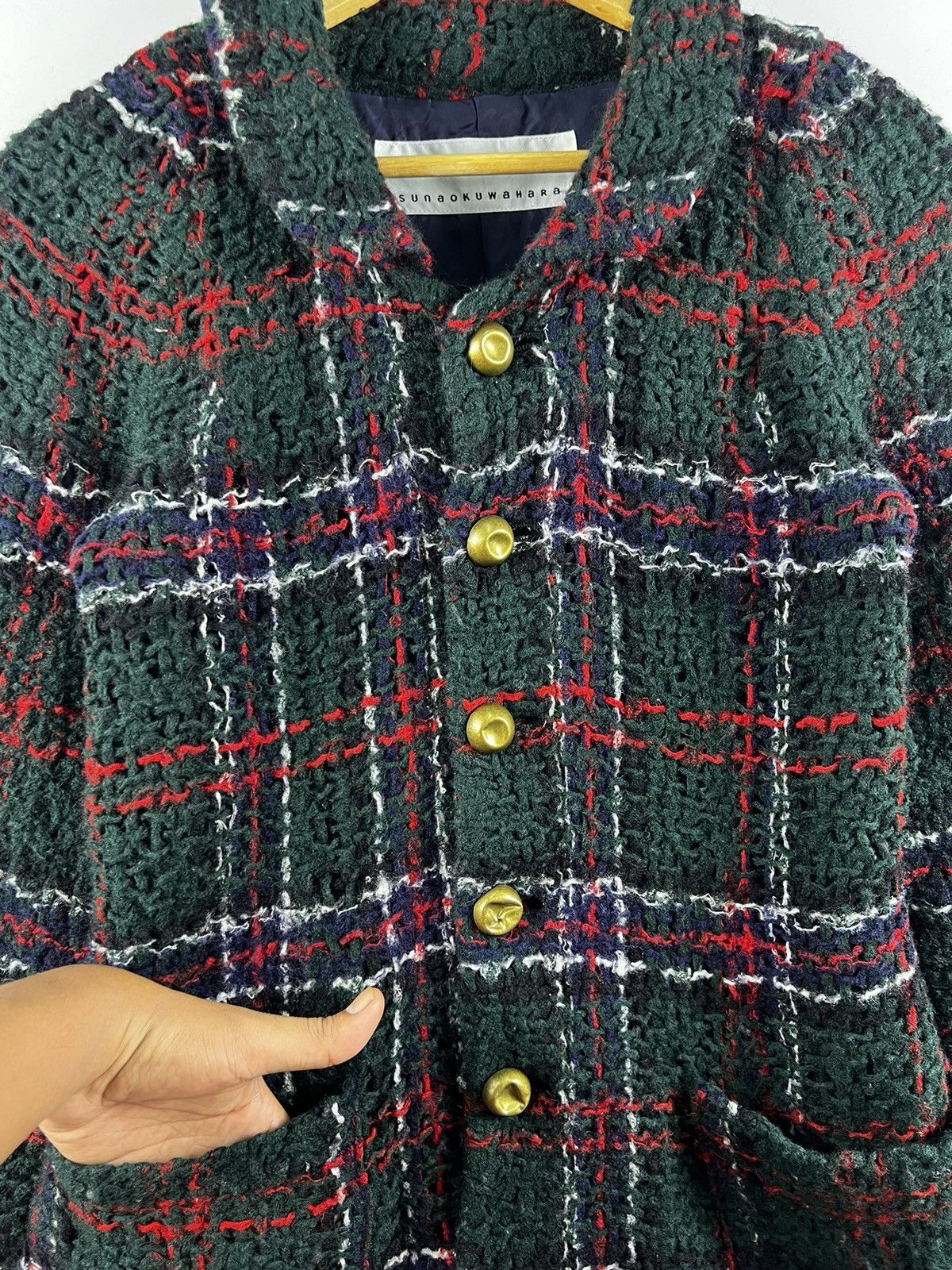 Issey Miyake 🔥 KNIT COAT SUNAO KUWAHARA ISSEY MIYAKE - M Size S / US 4 / IT 40 - 5 Thumbnail