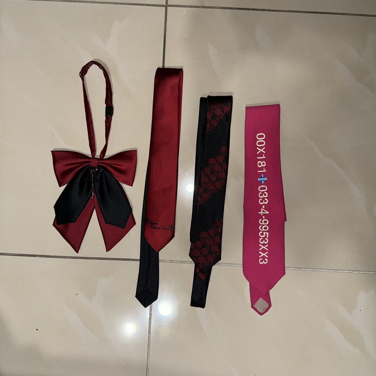 Japanese Brand tie collection Size ONE SIZE - 1 Thumbnail