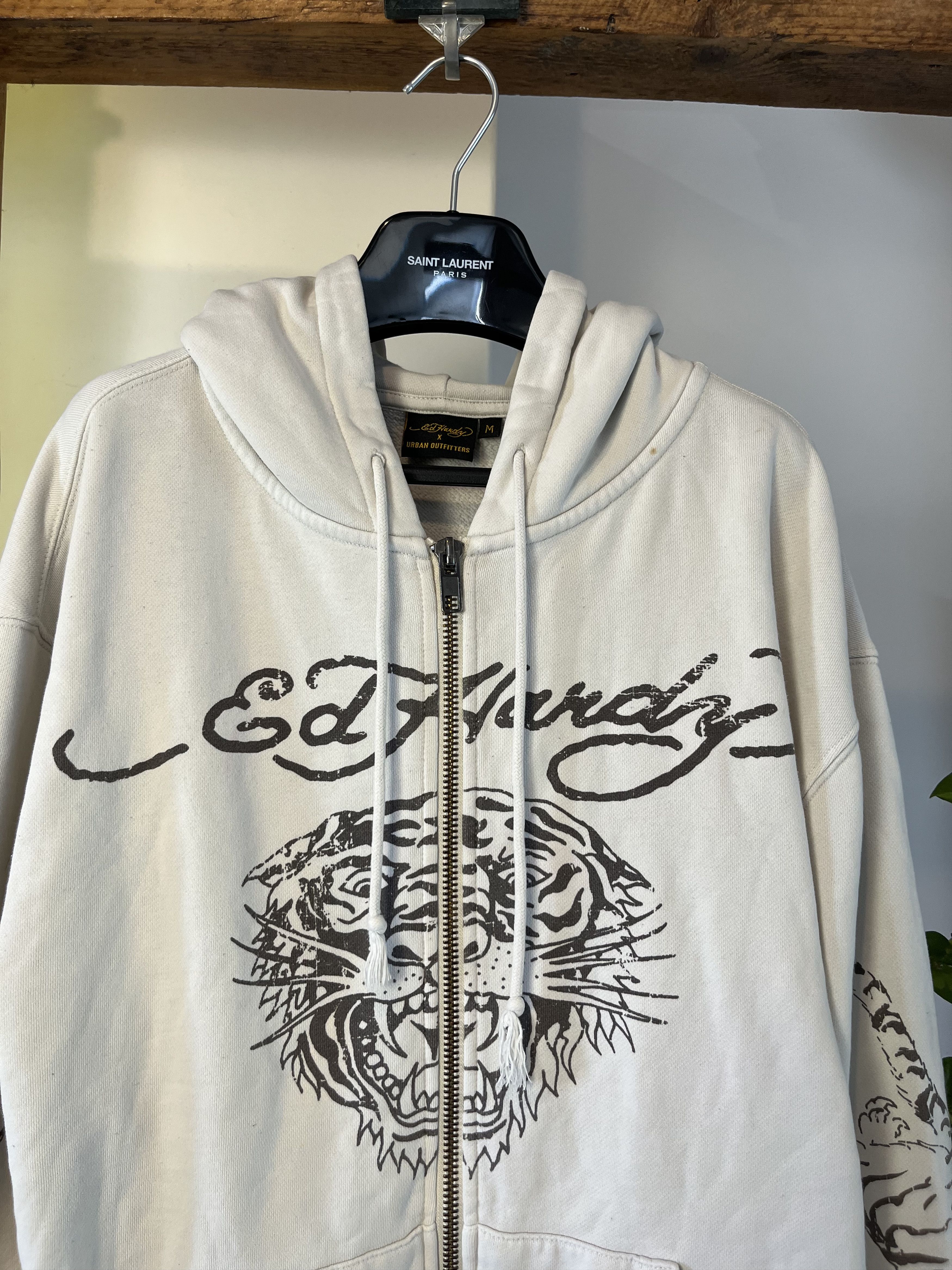 Ed Hardy Vintage y2k Ed Hardy x Urban Outfiters Zip Hoodie Size US M / EU 48-50 / 2 - 3 Thumbnail