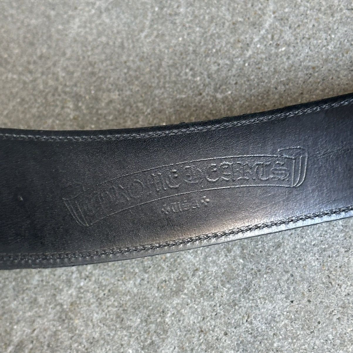 Chrome Hearts Chrome Hearts 1.5 OTJ Square Buckle Leather Belt Size 34 - 6 Thumbnail