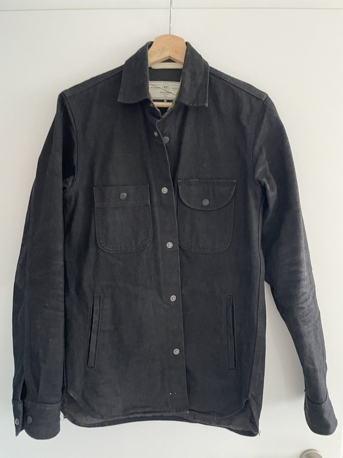 Rogue Territory Rogue Territory Service Shirt Stealth Denim Selvedge 15oz Size US S / EU 44-46 / 1 - 2 Thumbnail