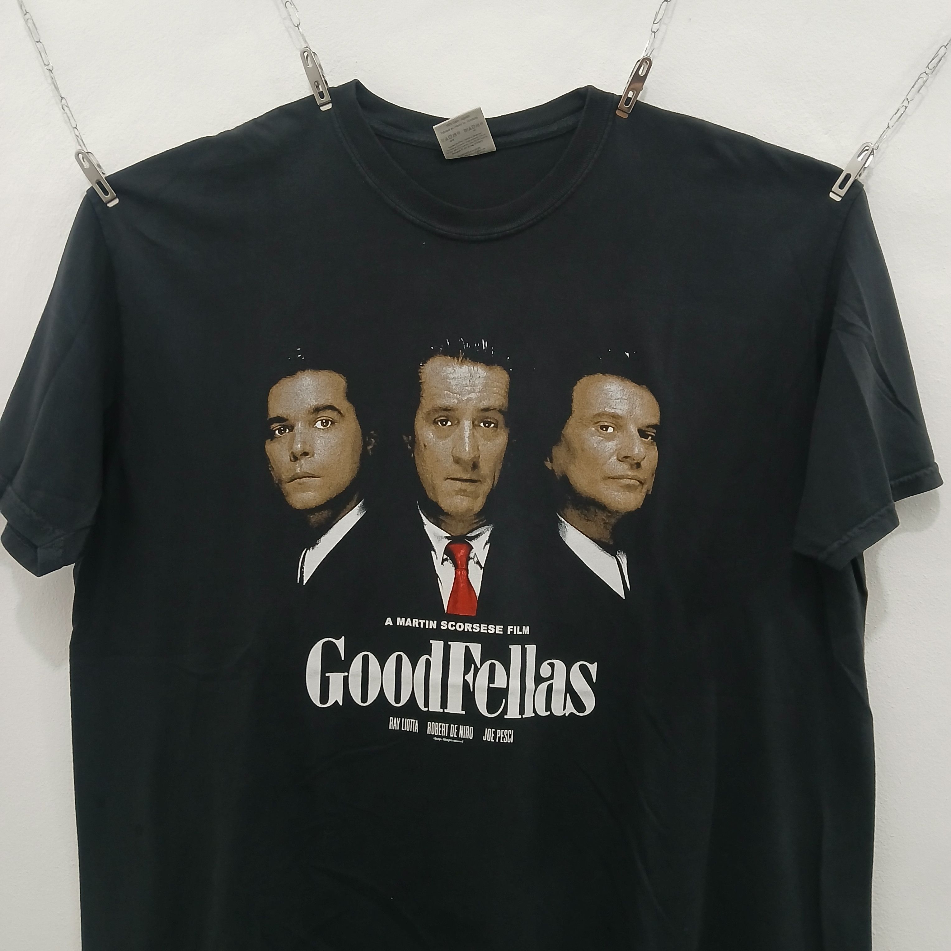 Vintage GOODFELLAS Movie Vintage Bootleg Bootdega Tee 00's Size US XXL / EU 58 / 5 - 2 Thumbnail