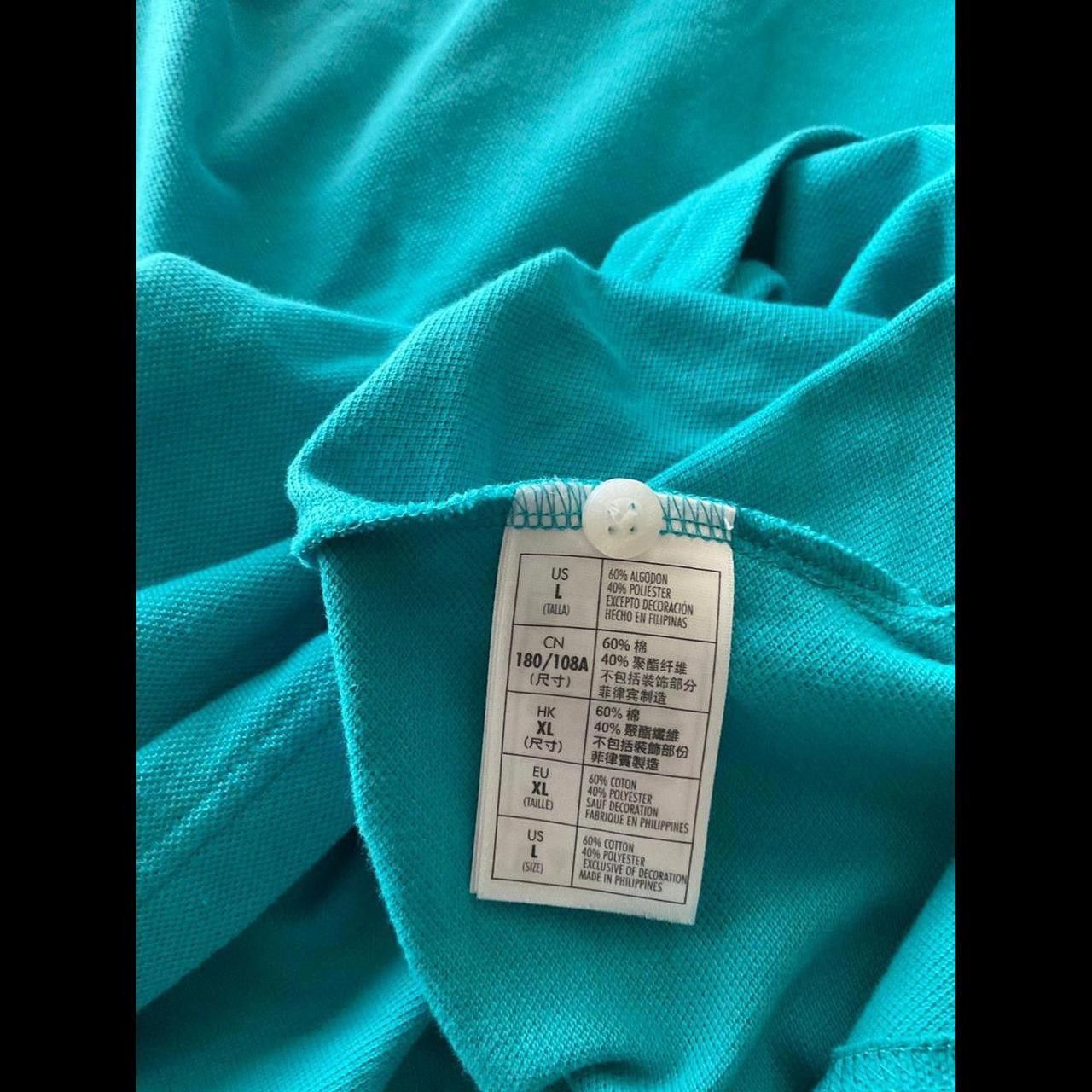 Disney Mens Used Disney Blue Polo Size US L / EU 52-54 / 3 - 4 Thumbnail