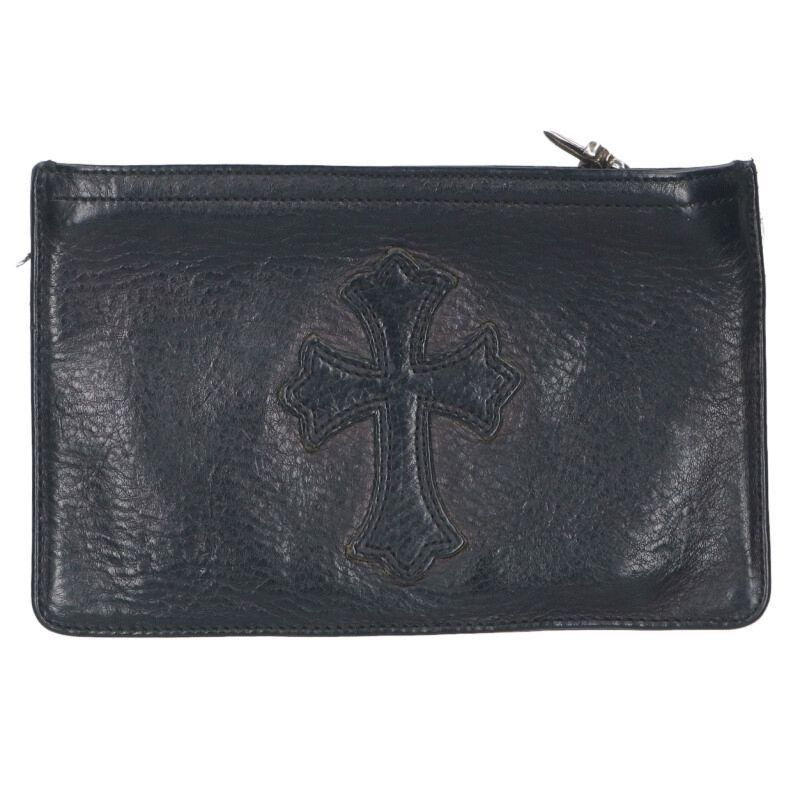 Chrome Hearts Dagger Zip Coin Case Purse