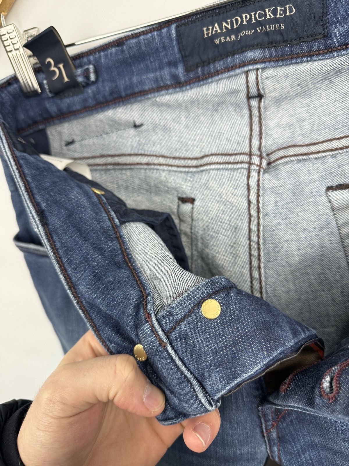 Jacob Cohen 🇮🇹 Handpicked Luxury Jeans Made in Italy Slim Fit Size 31 Size US 31 - 9 Thumbnail
