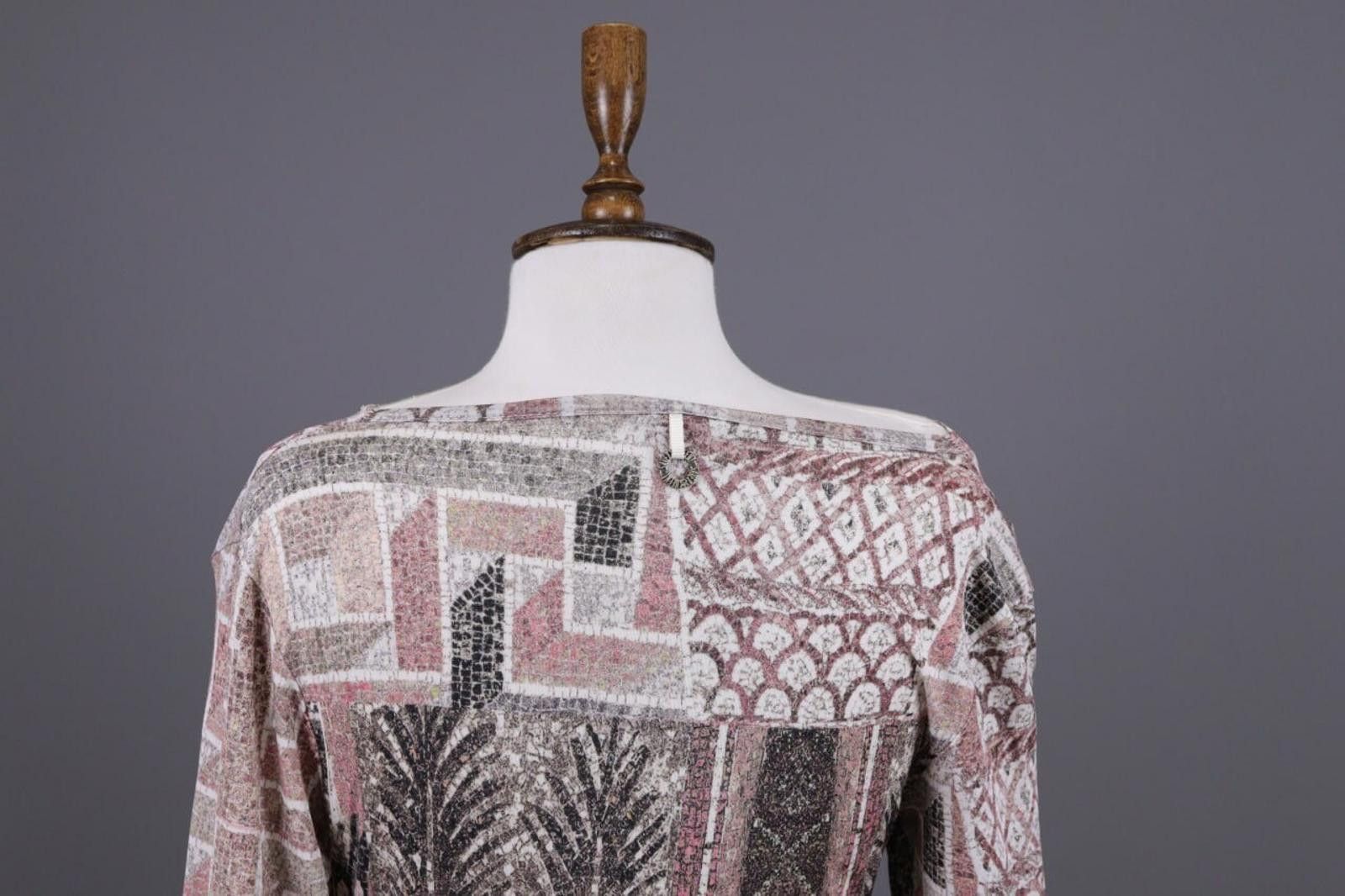 Designer Save The Queen Multicolor Aztec Knit Sweater Dress Size M Size M / US 6-8 / IT 42-44 - 9 Thumbnail