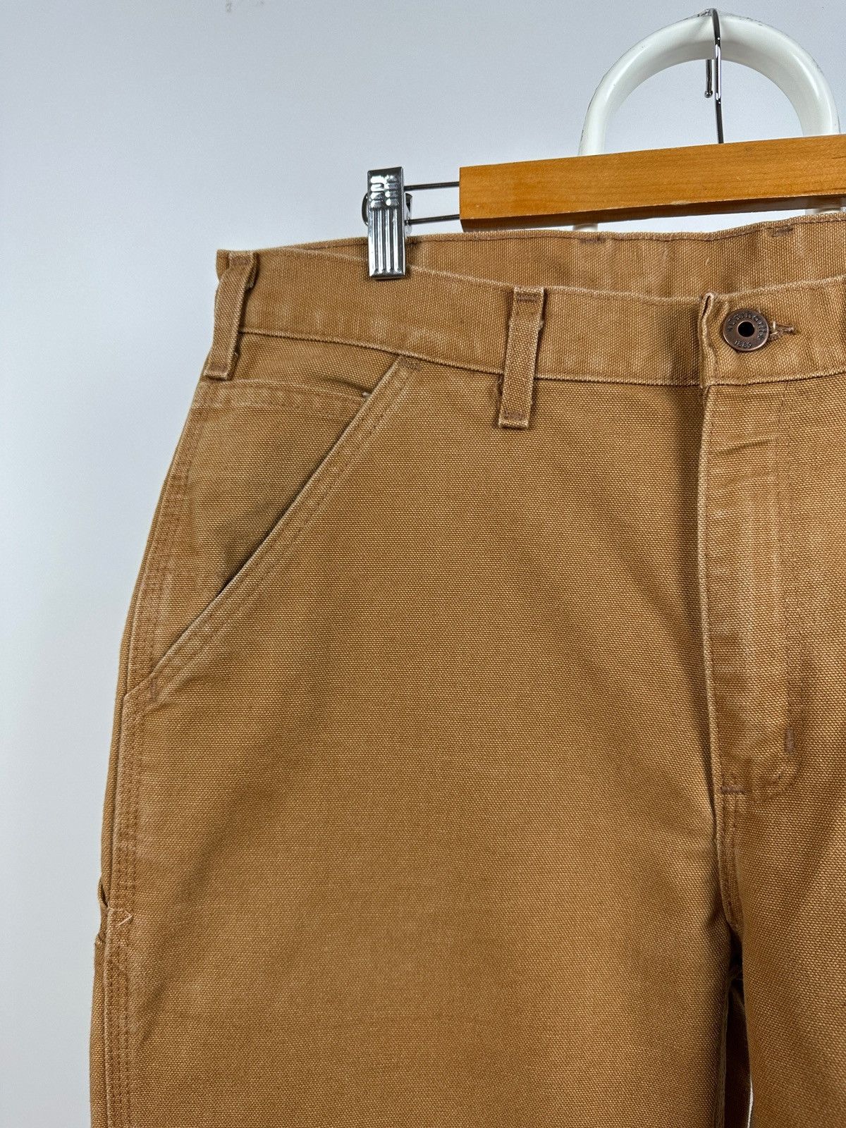 Carhartt Vintage Carhartt Single Knee Mustard Cargo Pants Size US 34 / EU 50 - 12 Thumbnail