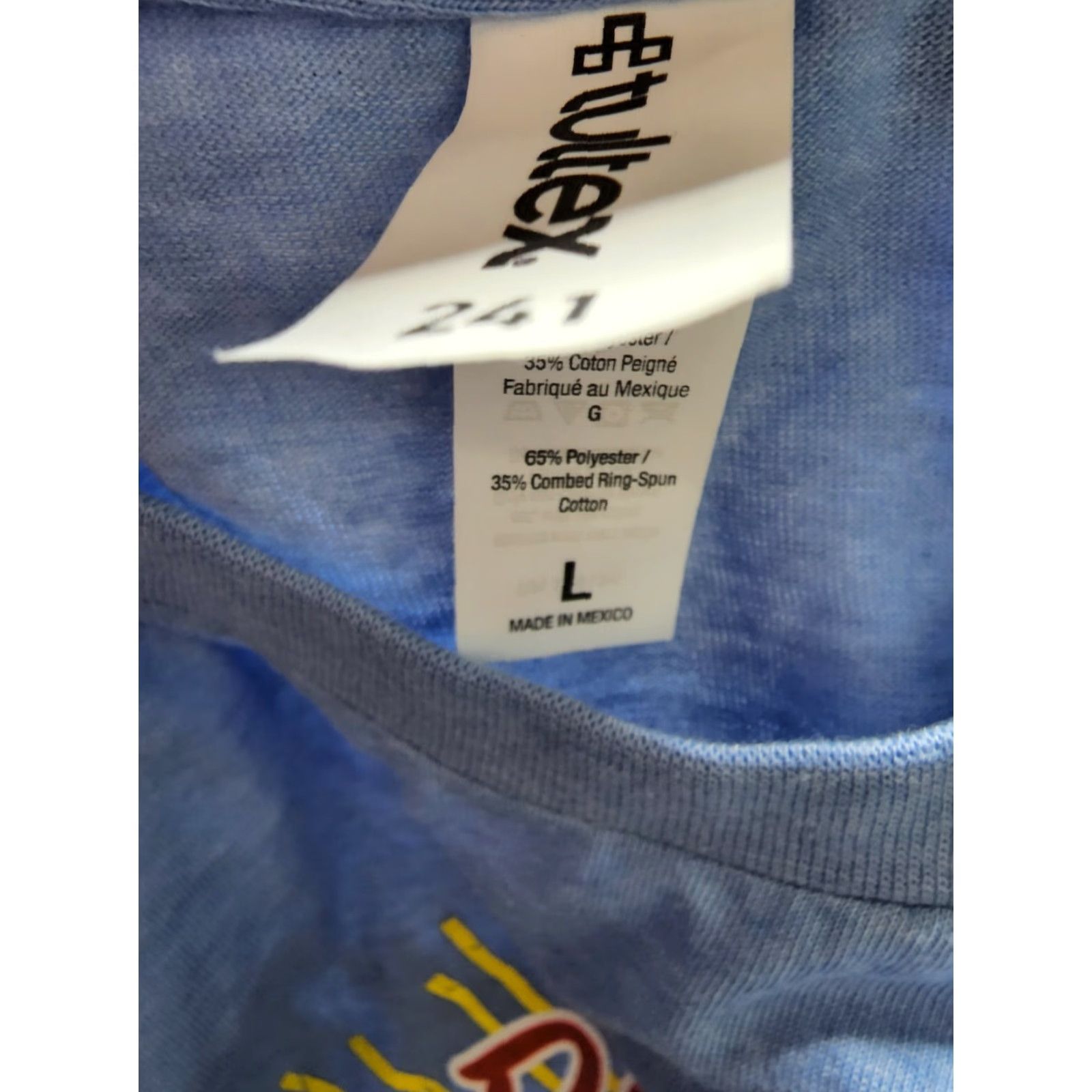 Tultex Tultex Mens T-Shirt Short Sleeve Crew Neck L Blue Biscuits And Sawmill Gravy 5k Double Sided Quote Funny Shirt Mens Size US L / EU 52-54 / 3 - 3 Thumbnail