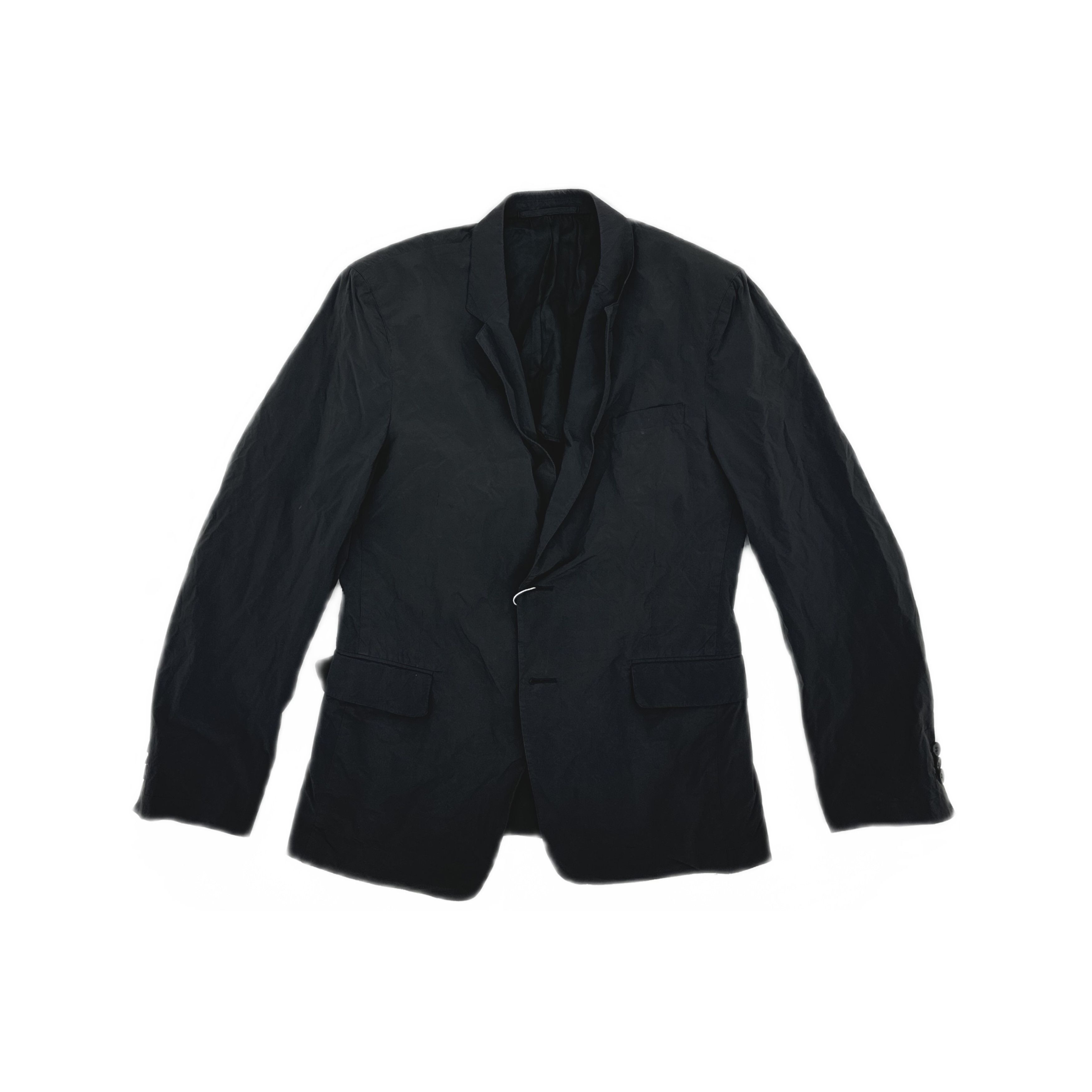 Prada Prada Black Lightweight Blazer Size M Size US M / EU 48-50 / 2 - 1 Thumbnail