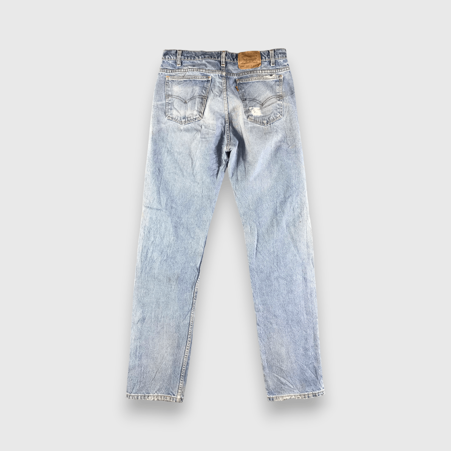 Levi's Vintage Blue Wash Levis 505 Jeans-J3578 Size US 35 - 2 Thumbnail