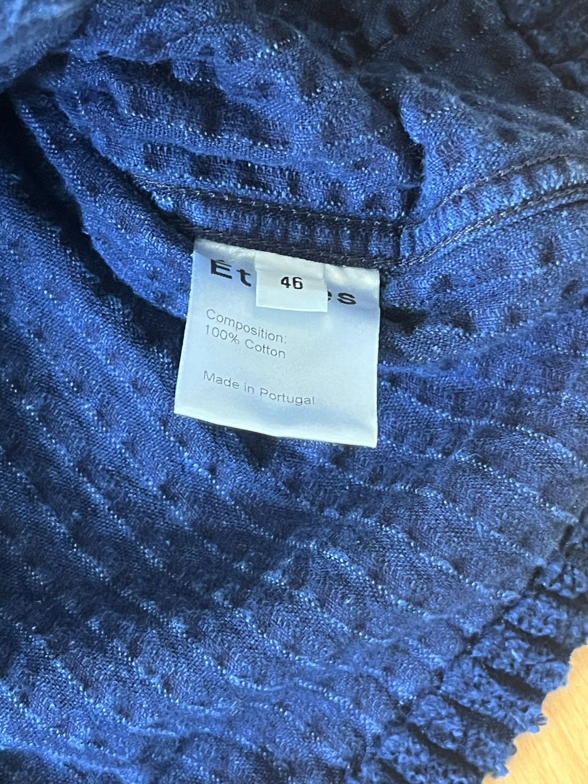 Etudes Études Studio Indigo Corduroy Shirt Jacket Size US M / EU 48-50 / 2 - 5 Thumbnail